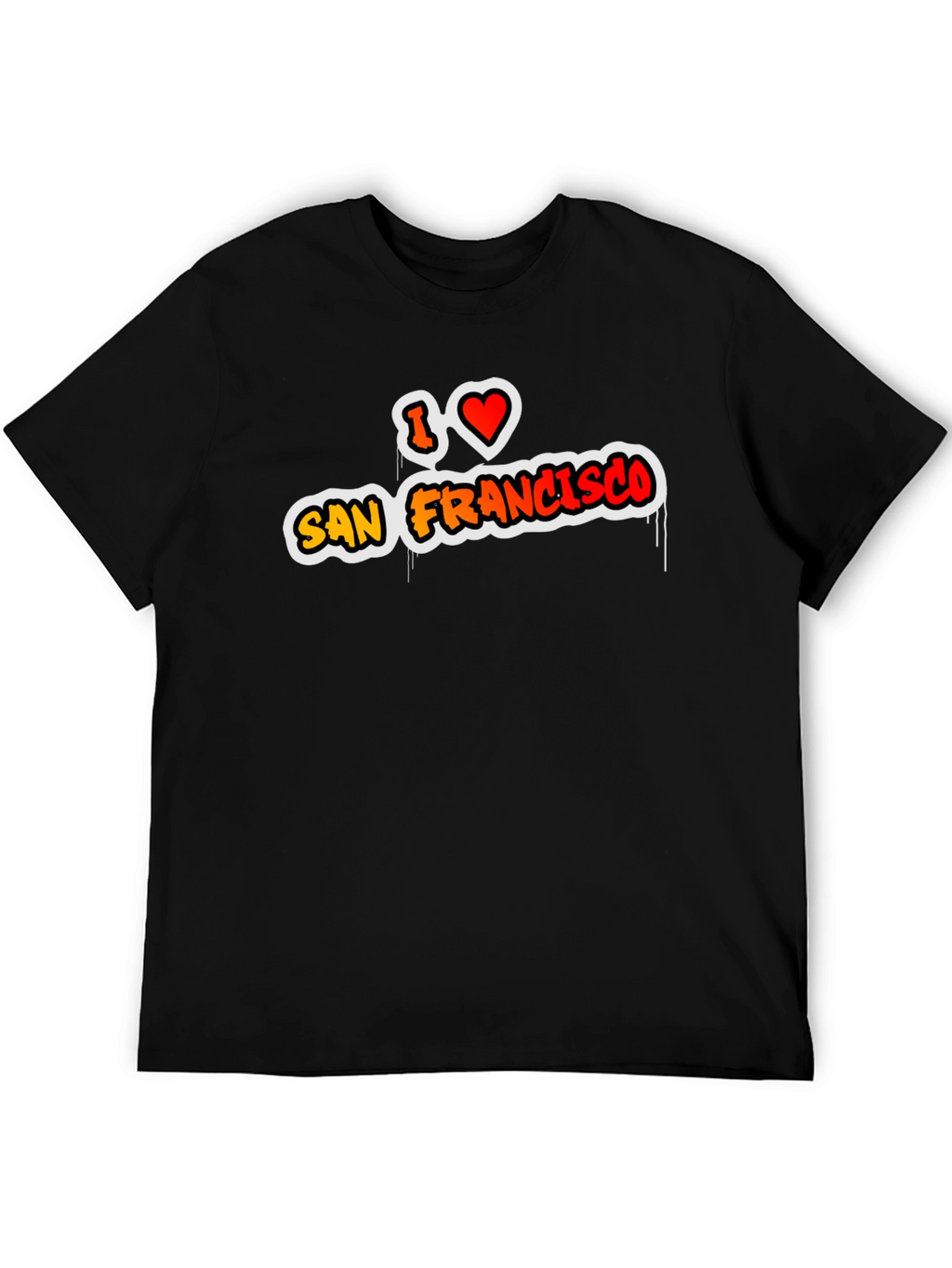 I Love San Francisco Graphic T-Shirt