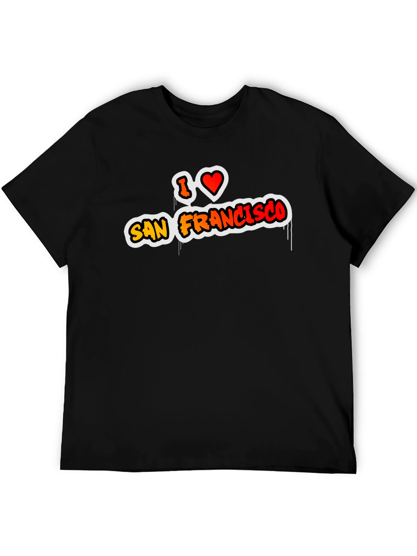 I Love San Francisco Graphic T-Shirt