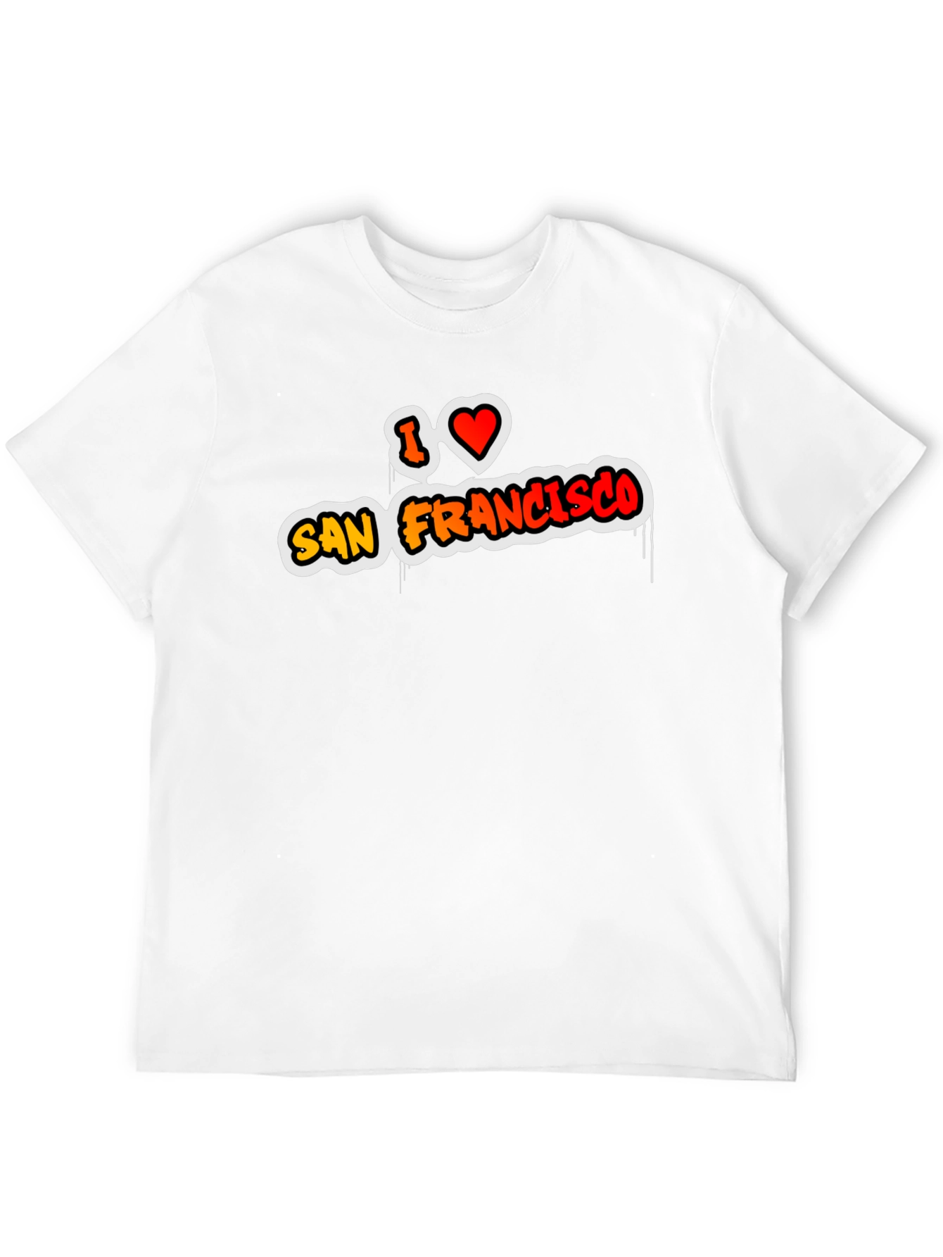 I Love San Francisco Graphic T-Shirt