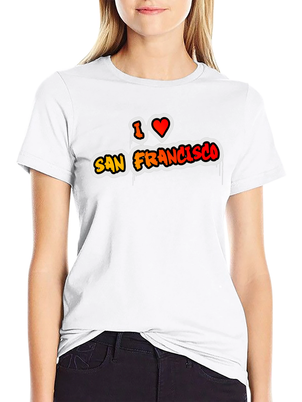 I Love San Francisco Graphic T-Shirt