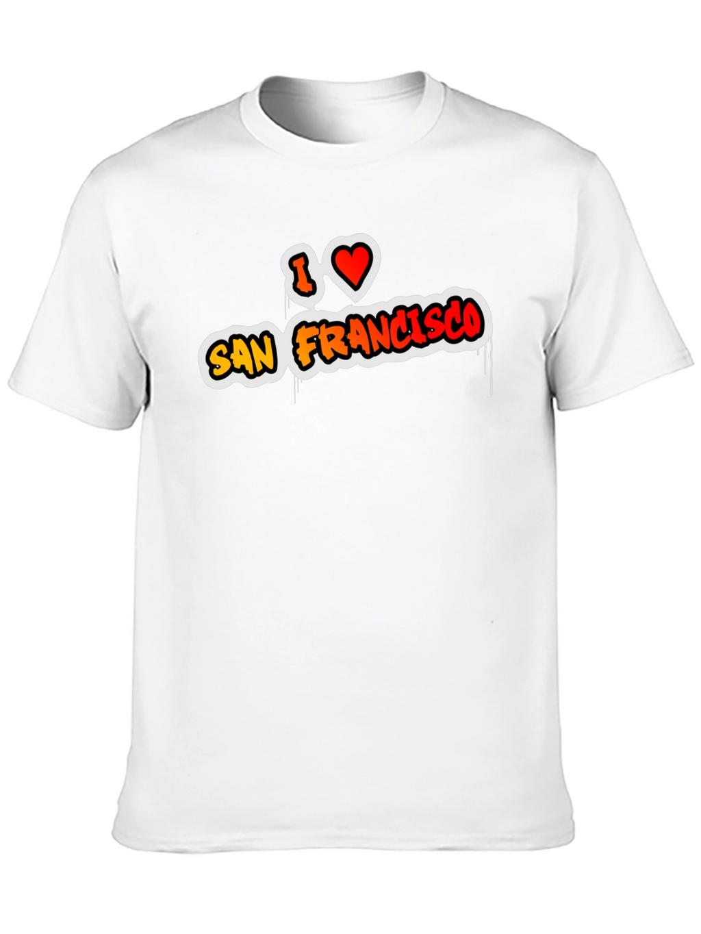 I Love San Francisco Graphic T-Shirt