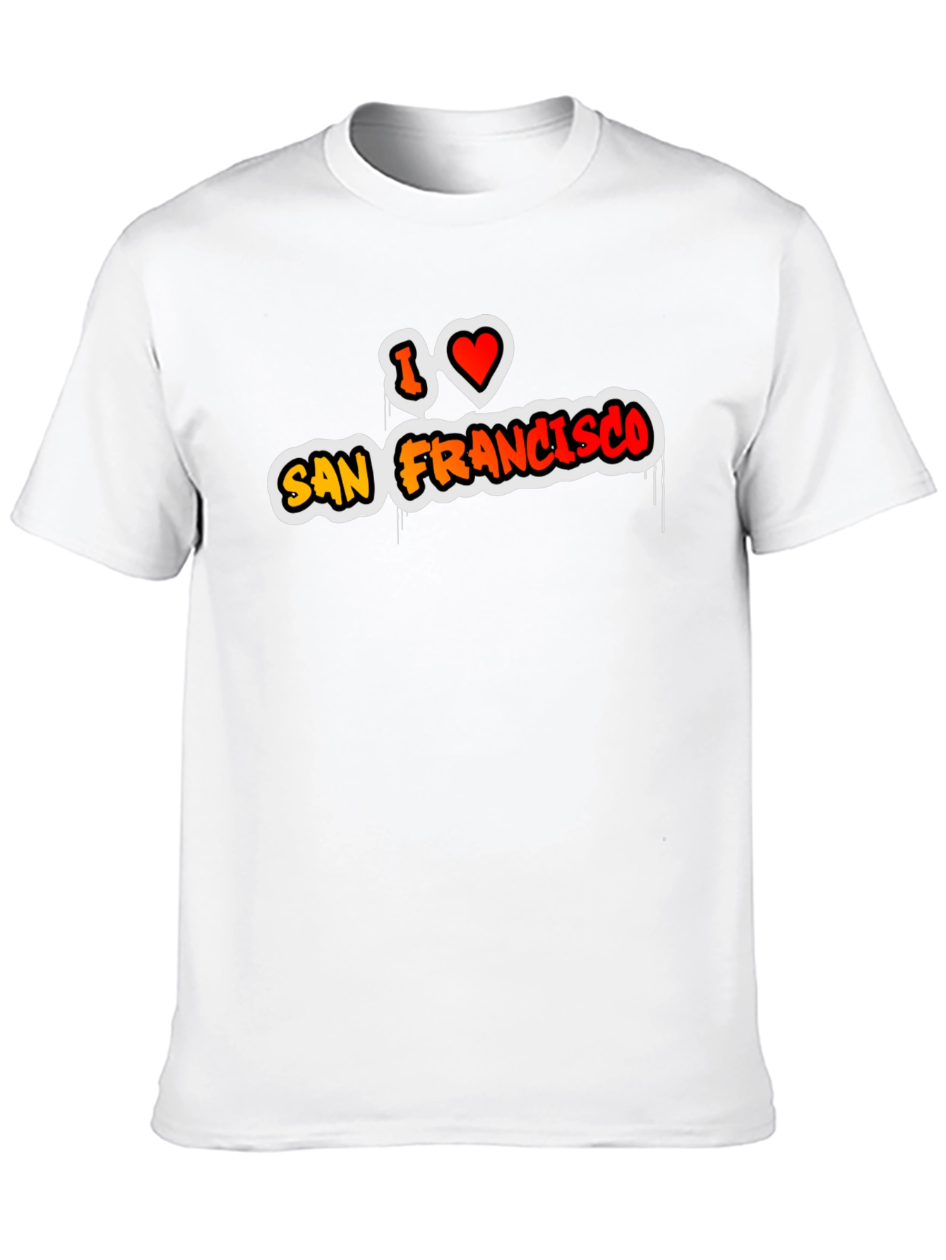 I Love San Francisco Graphic T-Shirt