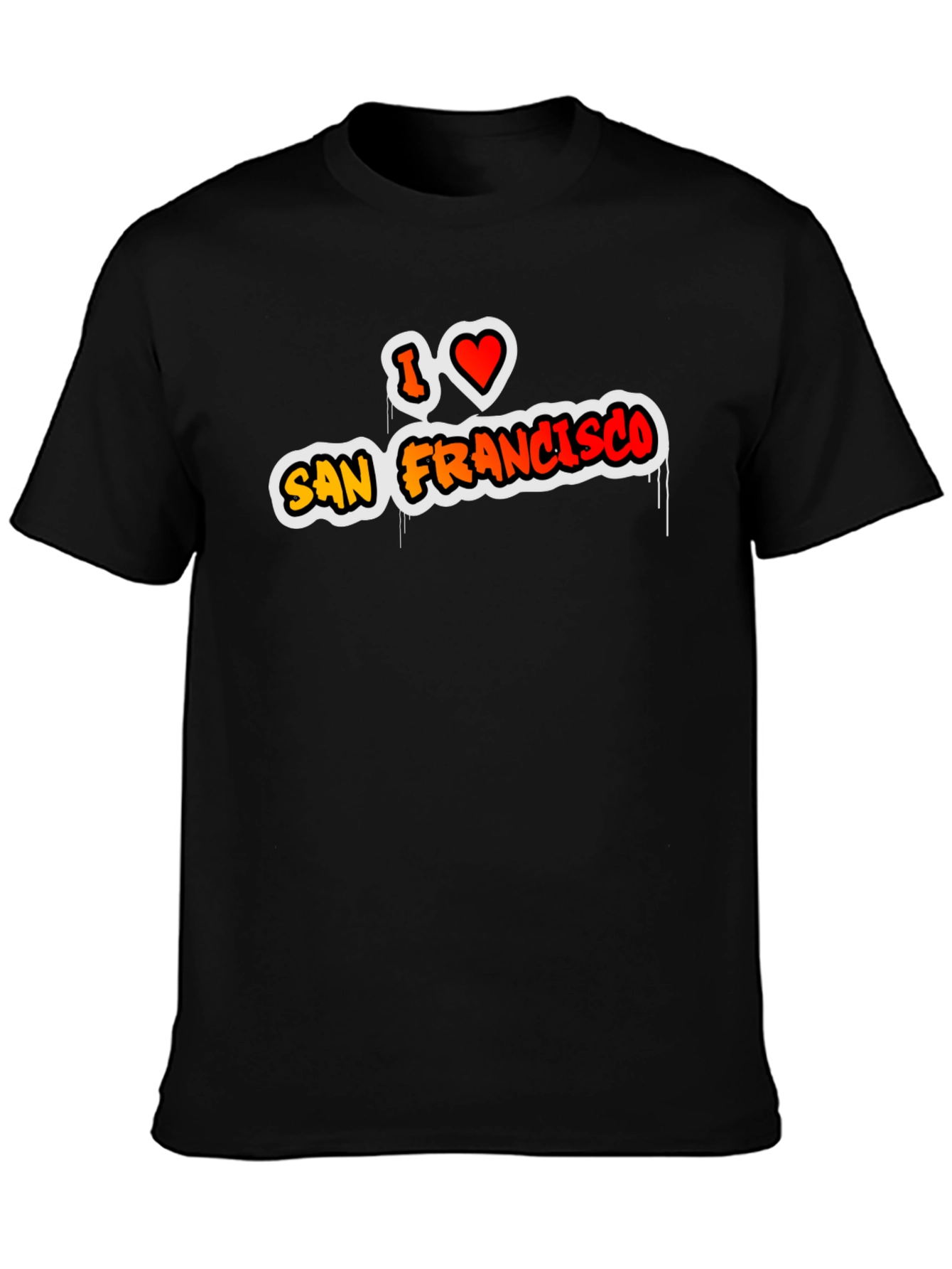 I Love San Francisco Graphic T-Shirt