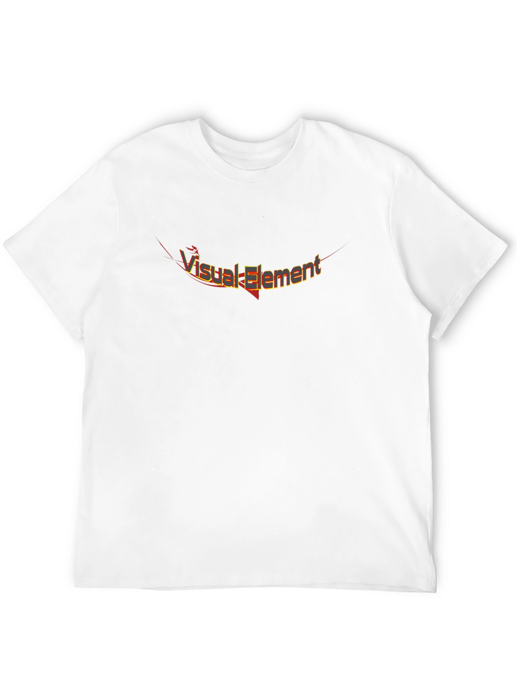 Visual Element Graphic Tee - Black Cotton Blend