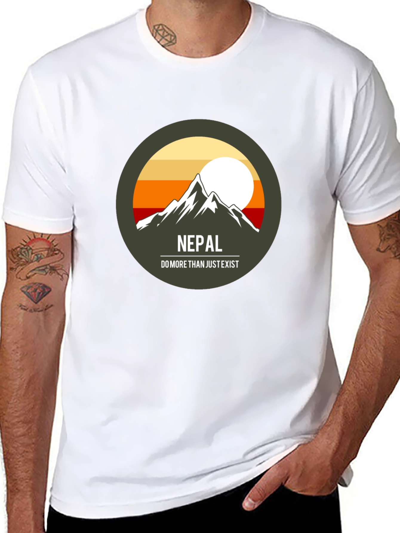 Nepal Adventure Graphic T-Shirt