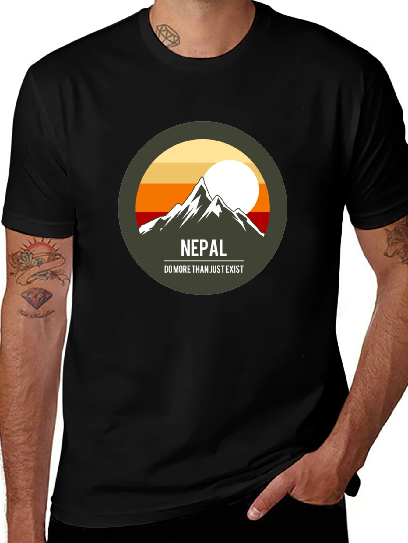 Nepal Adventure Graphic T-Shirt