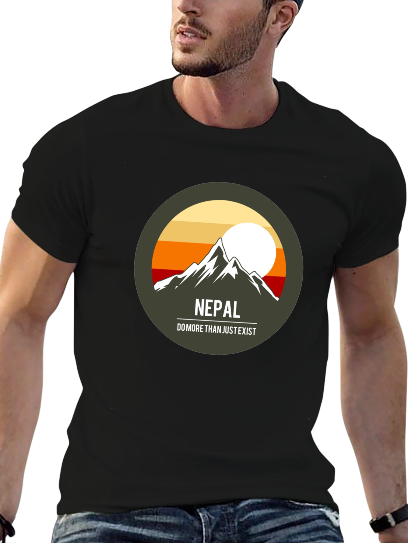 Nepal Adventure Graphic T-Shirt