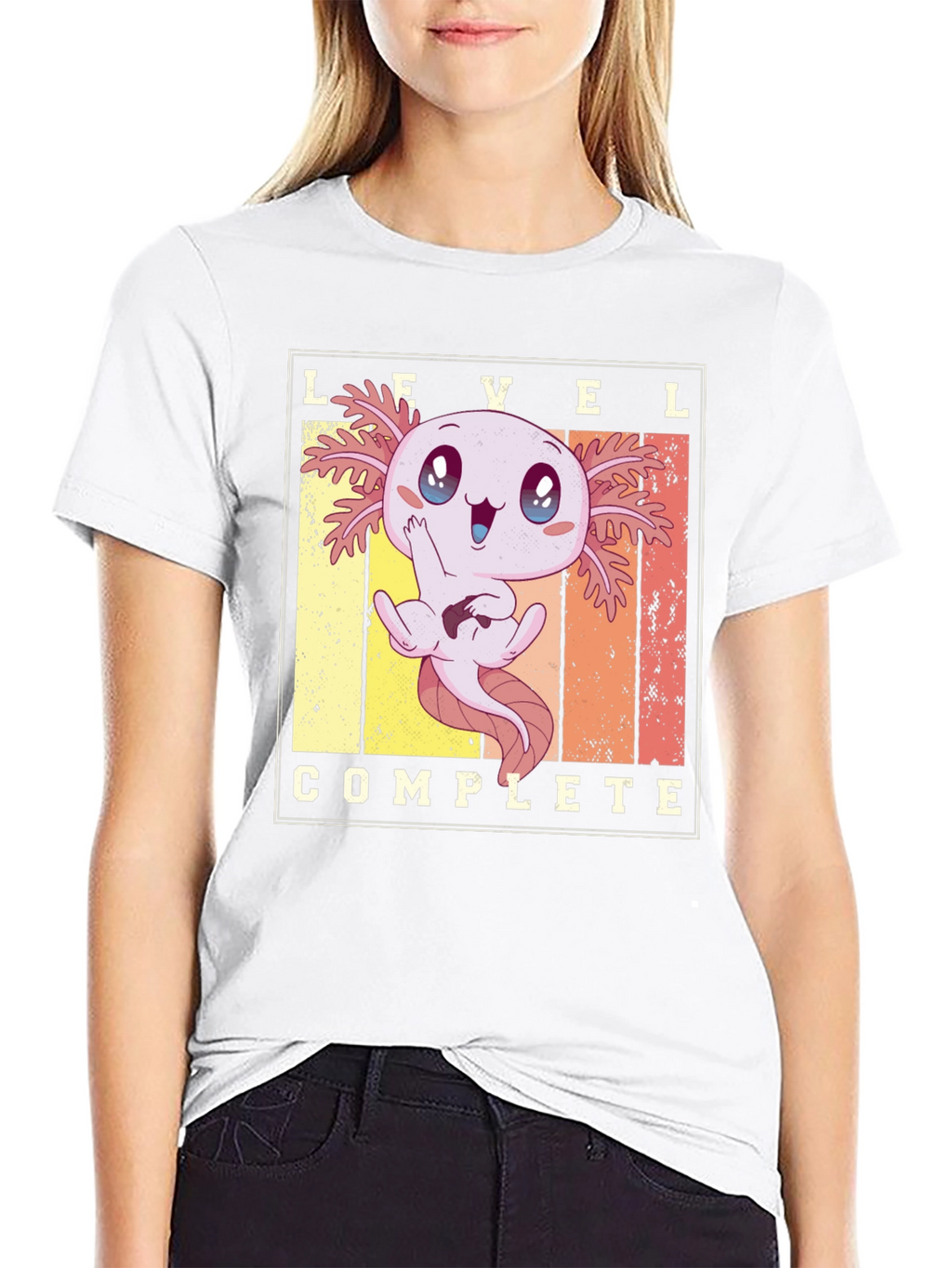 Level Complete Axolotl Gamer T-Shirt