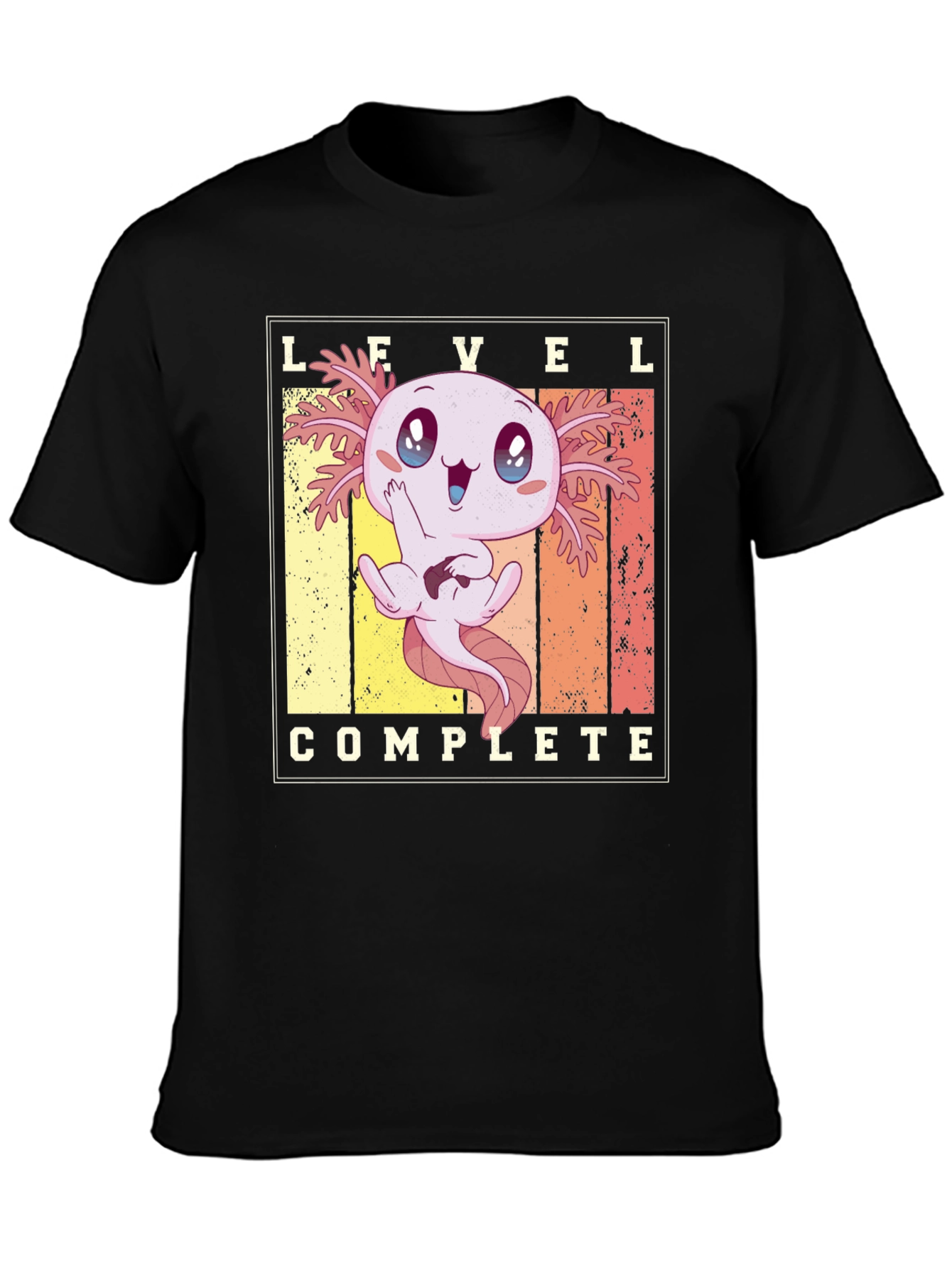 Level Complete Axolotl Gamer T-Shirt