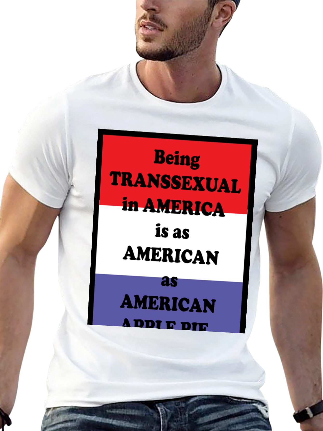 Transgender American Pride T-Shirt