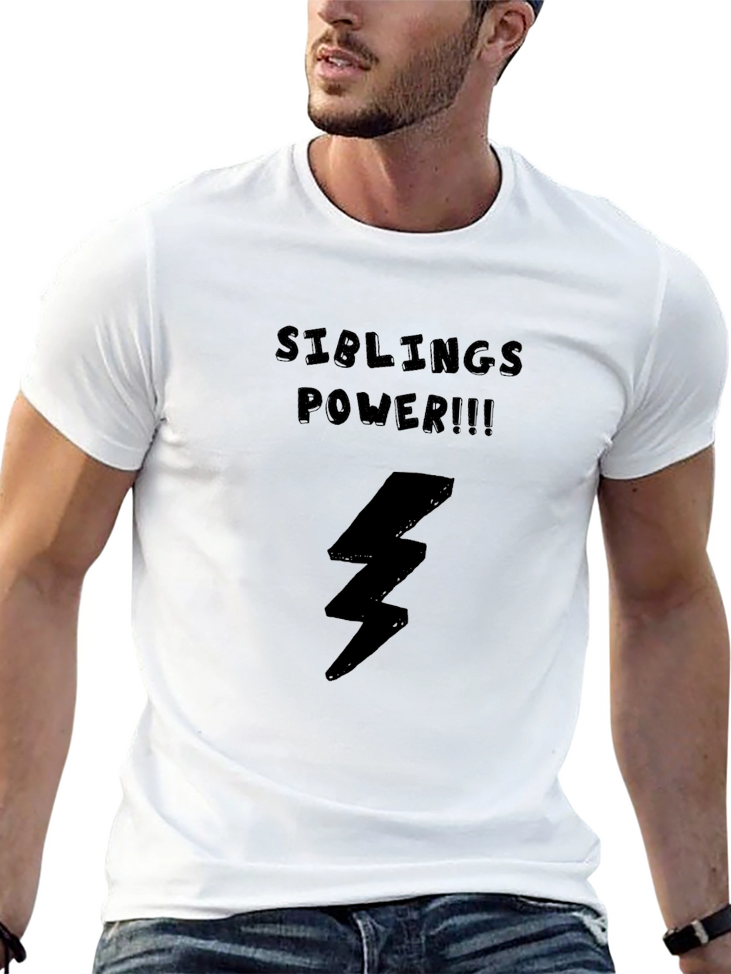 Siblings Power T-Shirt -⚡Design