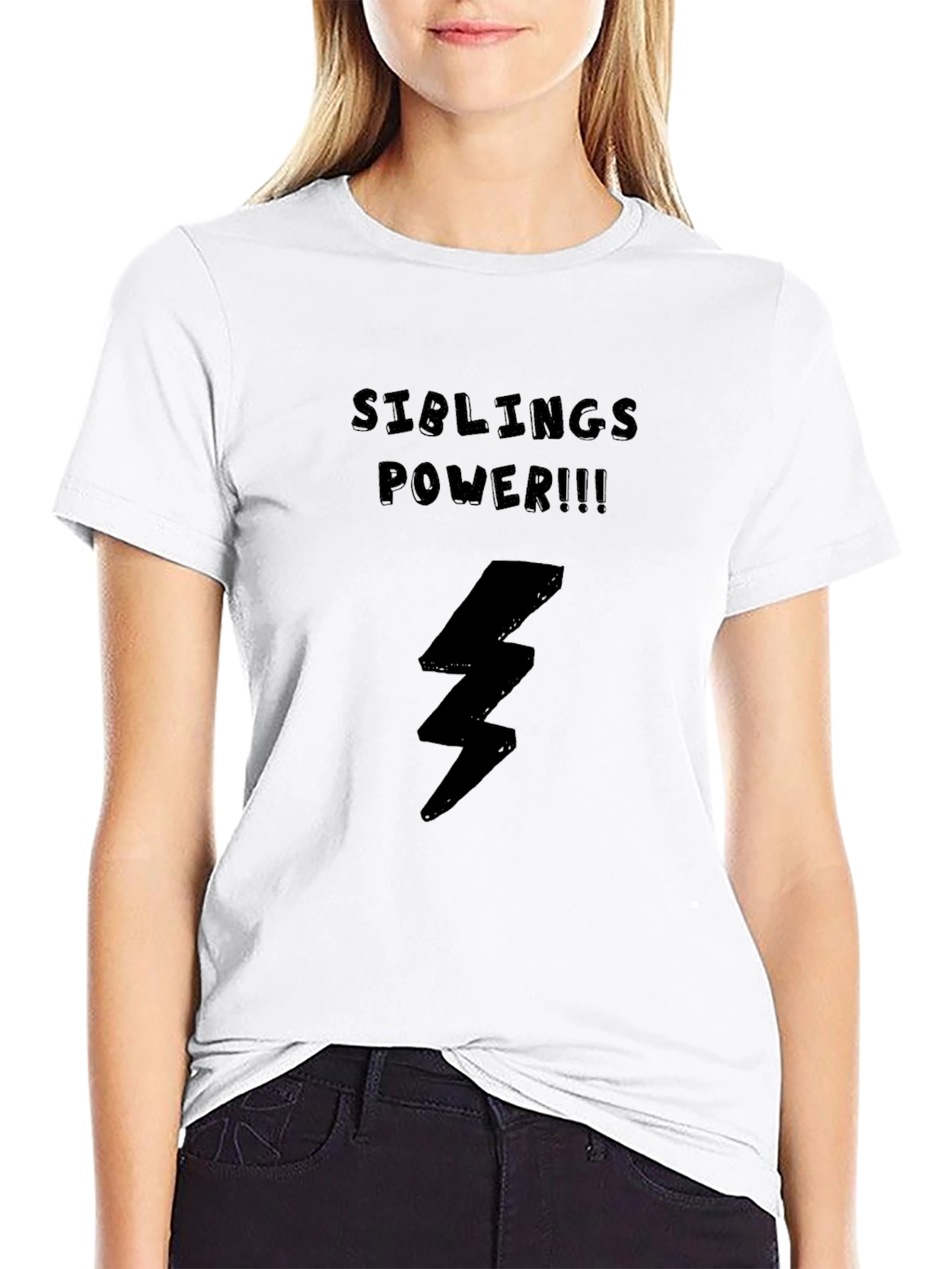 Siblings Power T-Shirt -⚡Design