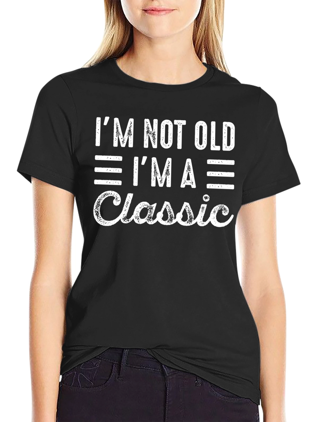 Im Not Old Im A Classic Mens Black T-Shirt