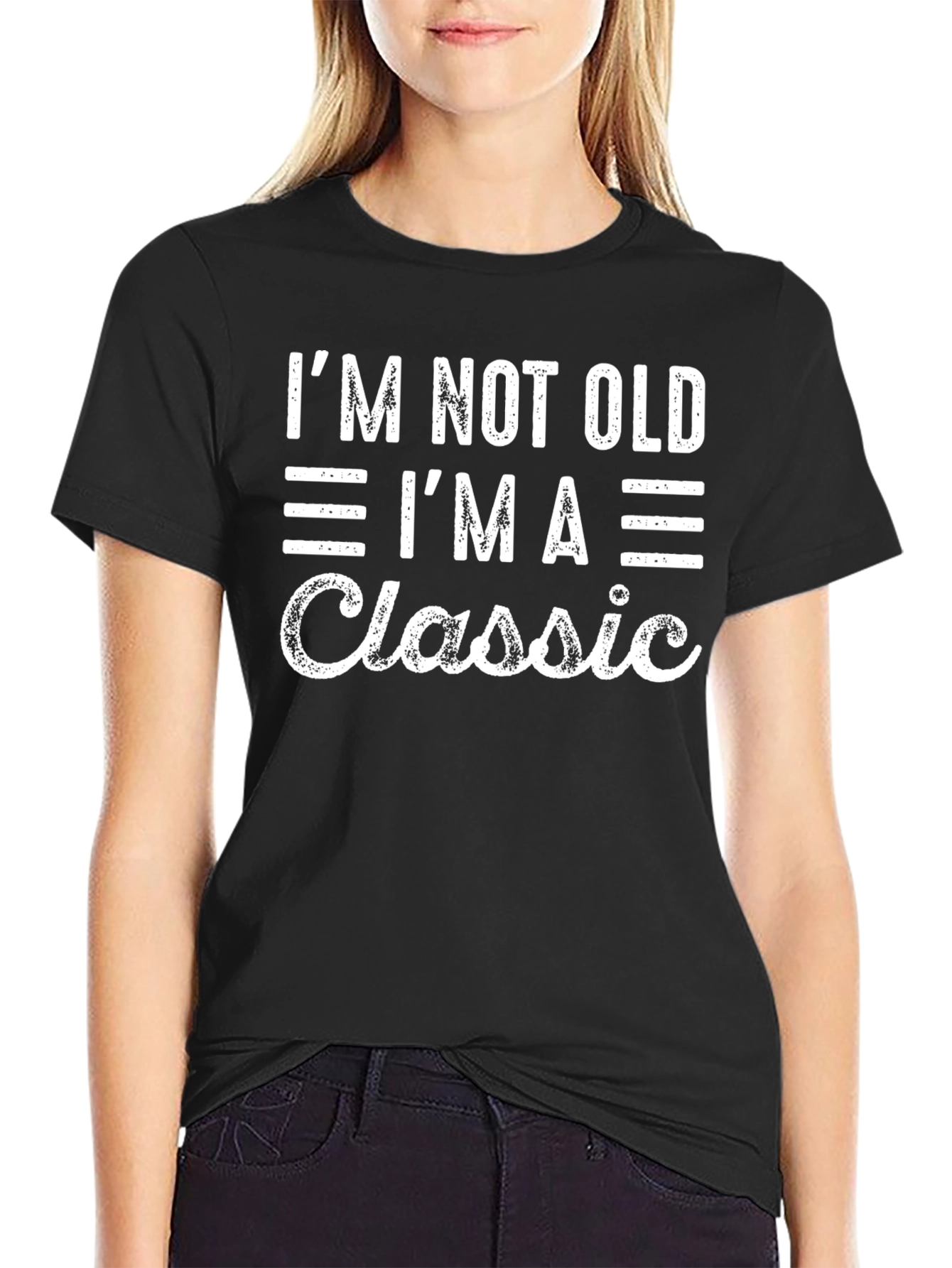 Im Not Old Im A Classic Mens Black T-Shirt