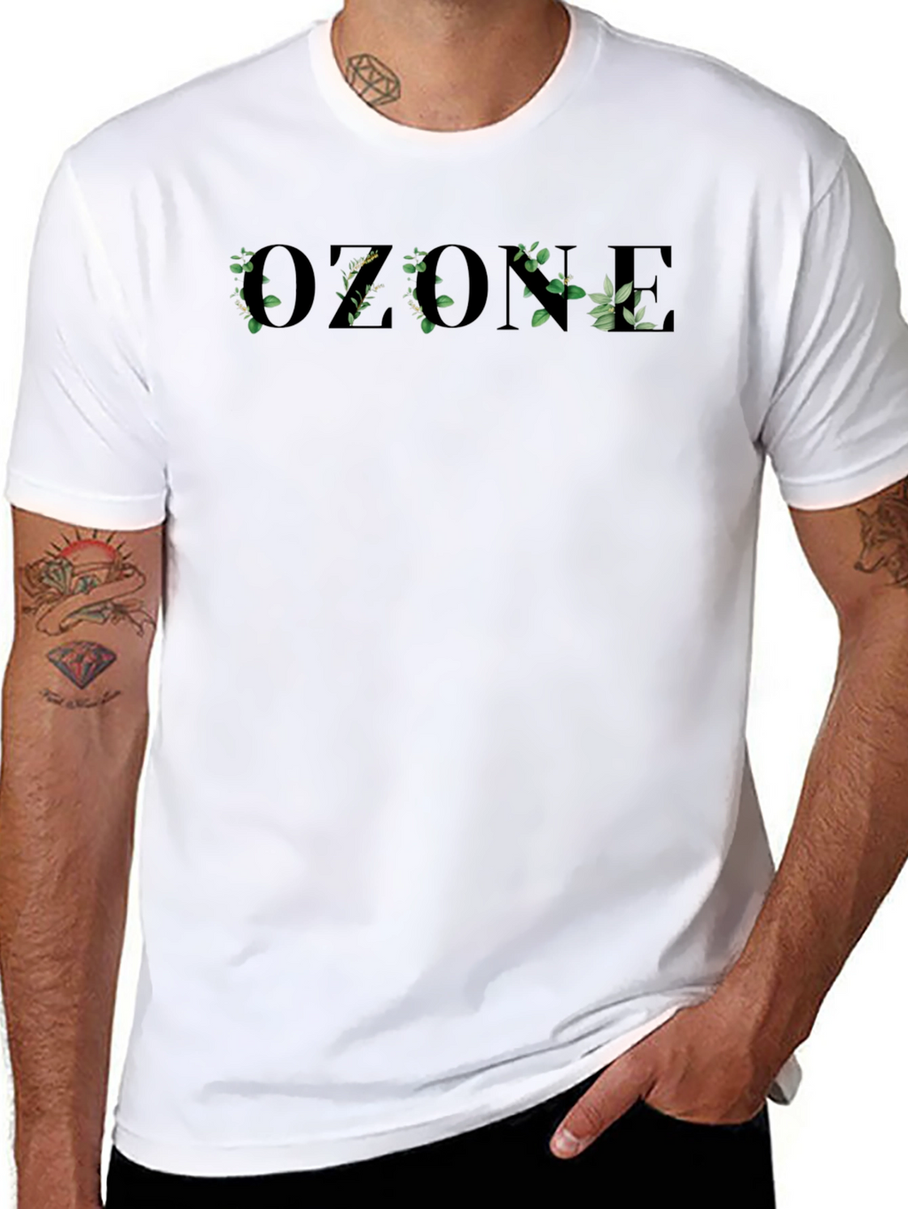 Ozone Botanical Tee - Premium Comfort