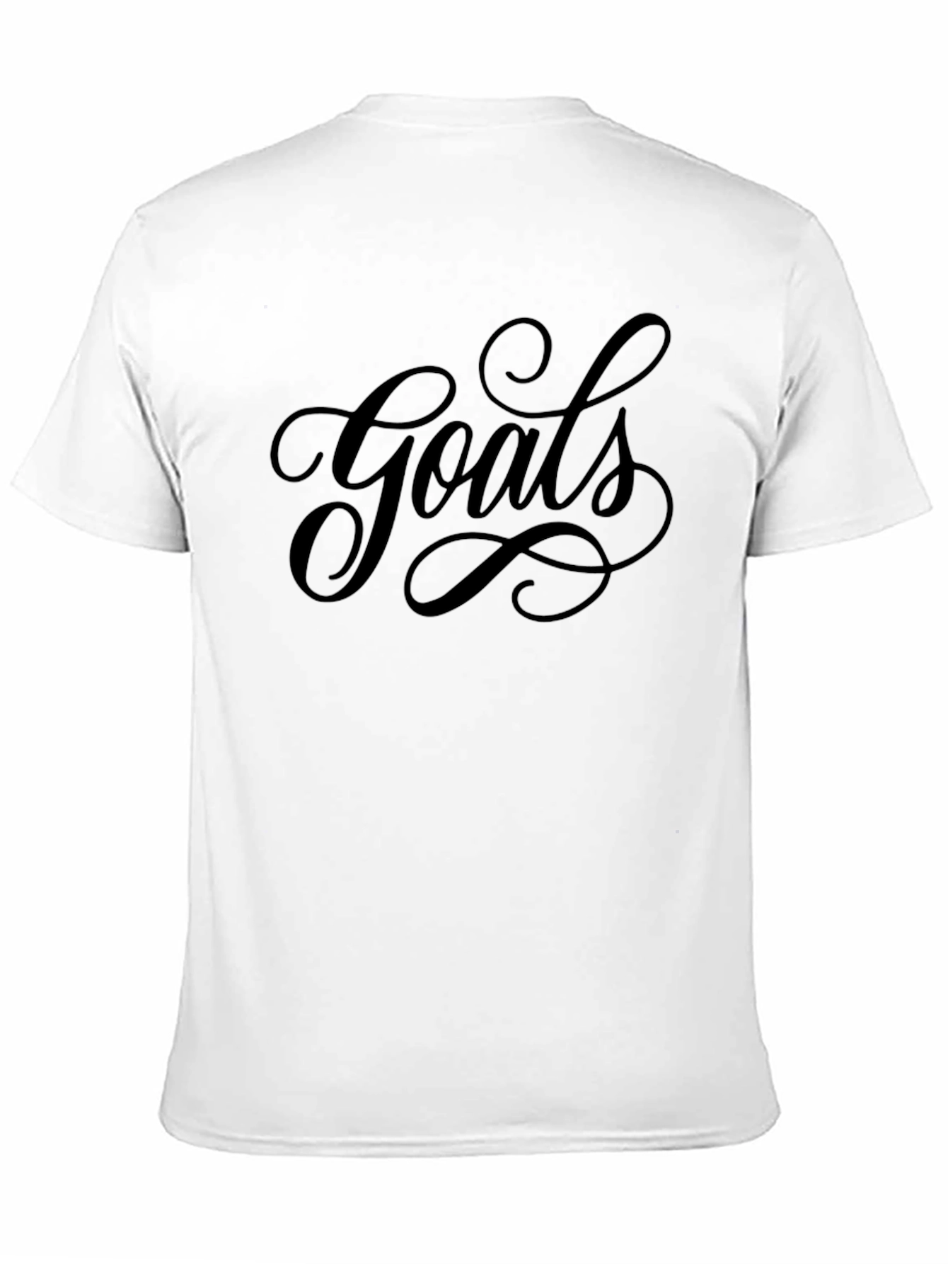 Goals T-Shirt - Mens Black Graphic Tee