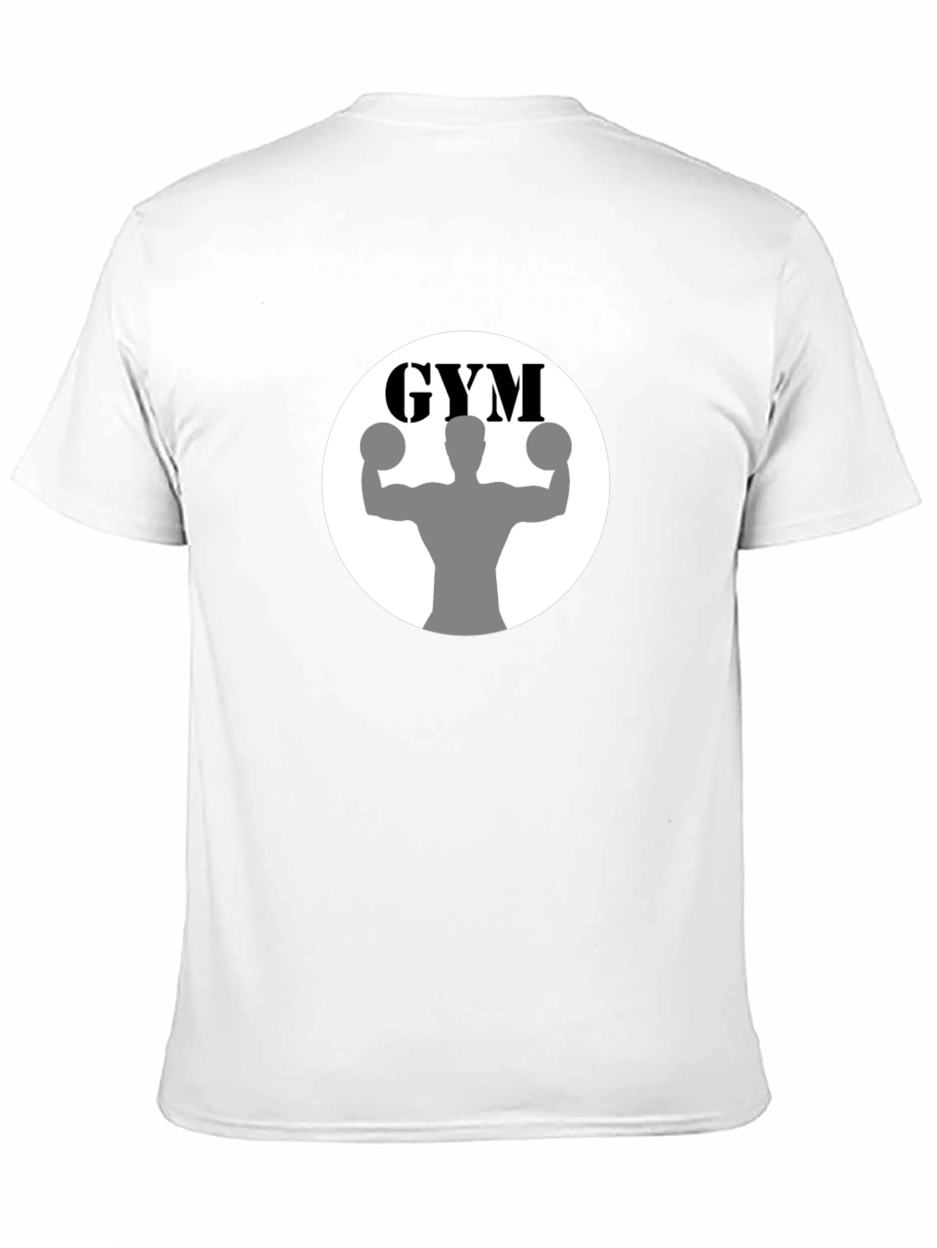 Gym Black T-Shirt Fitness Apparel