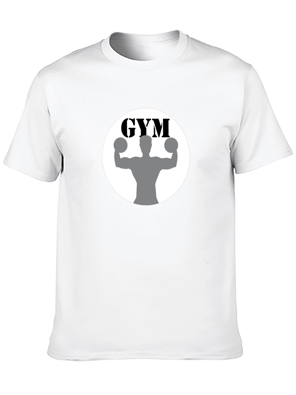 Gym Black T-Shirt Fitness Apparel