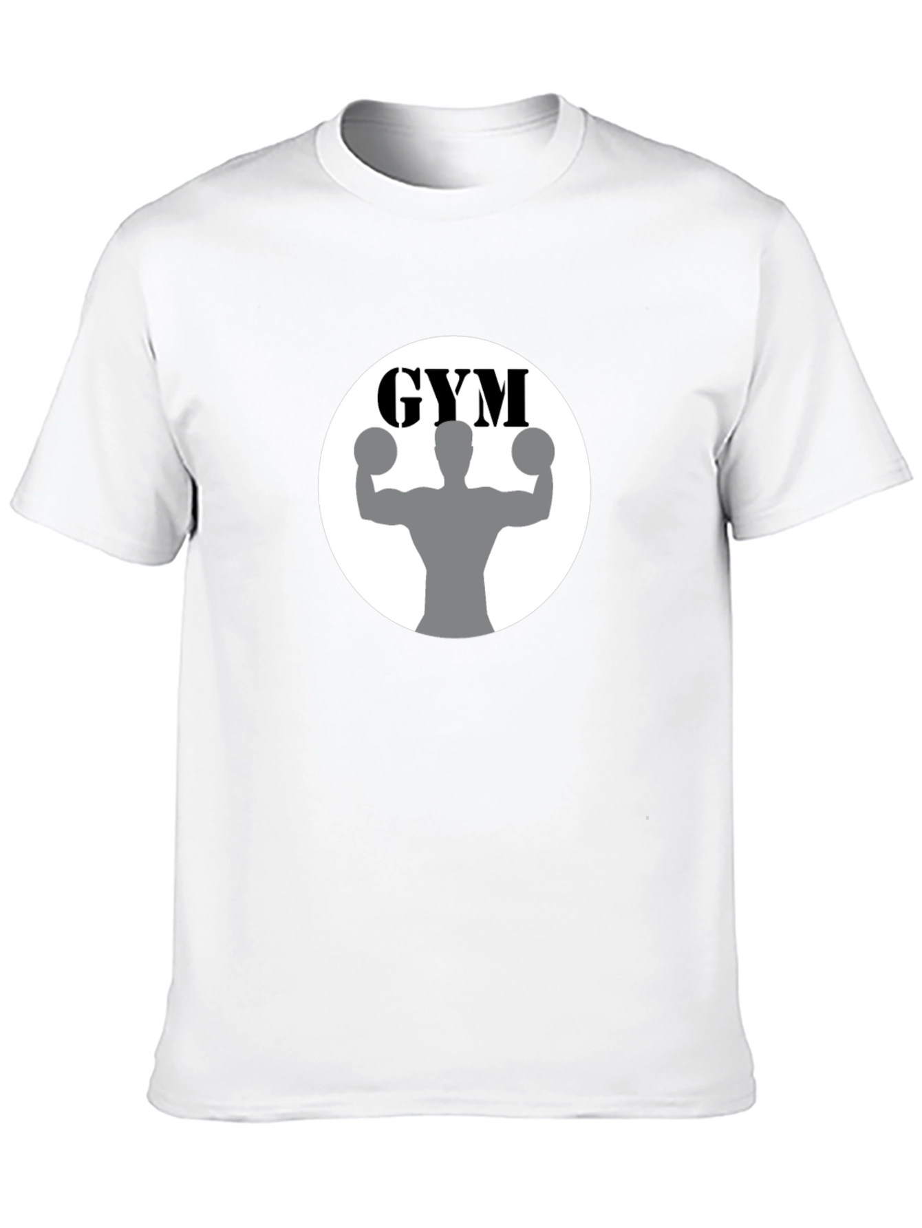 Gym Black T-Shirt Fitness Apparel
