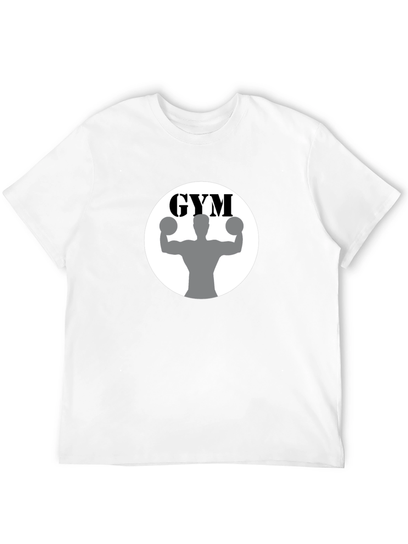 Gym Black T-Shirt Fitness Apparel