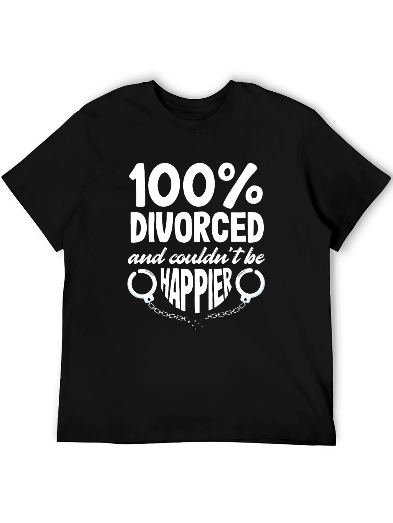 100% Divorced T-Shirt - Happier Than Ever