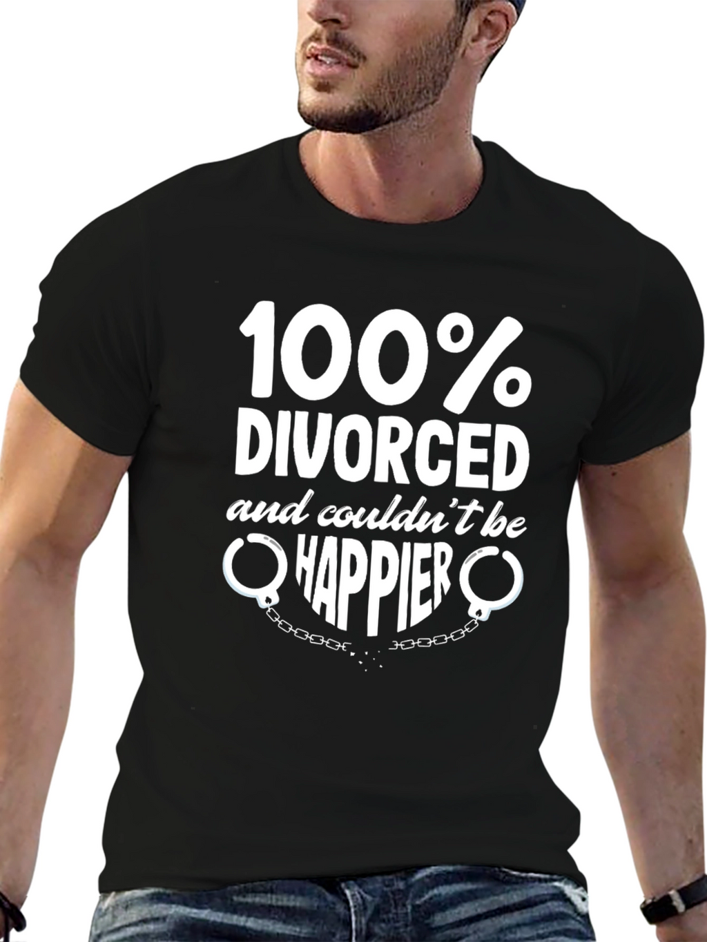 100% Divorced T-Shirt - Happier Than Ever