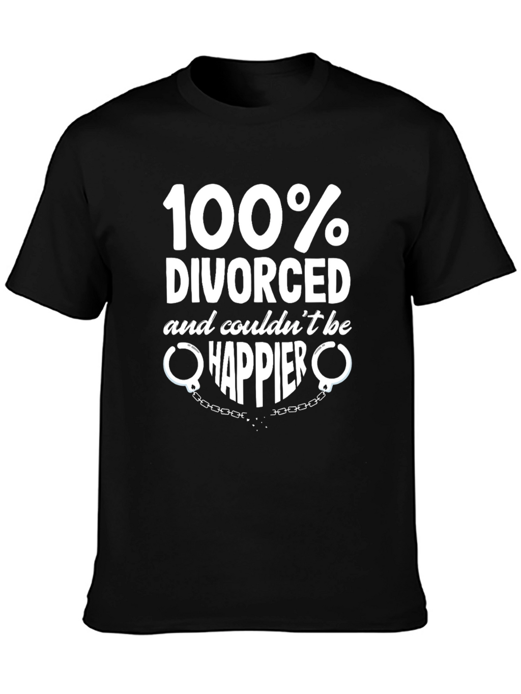 100% Divorced T-Shirt - Happier Than Ever