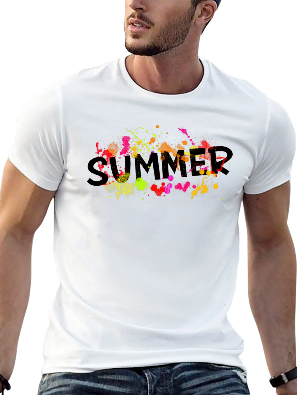 Summer Splatter Graphic Tee