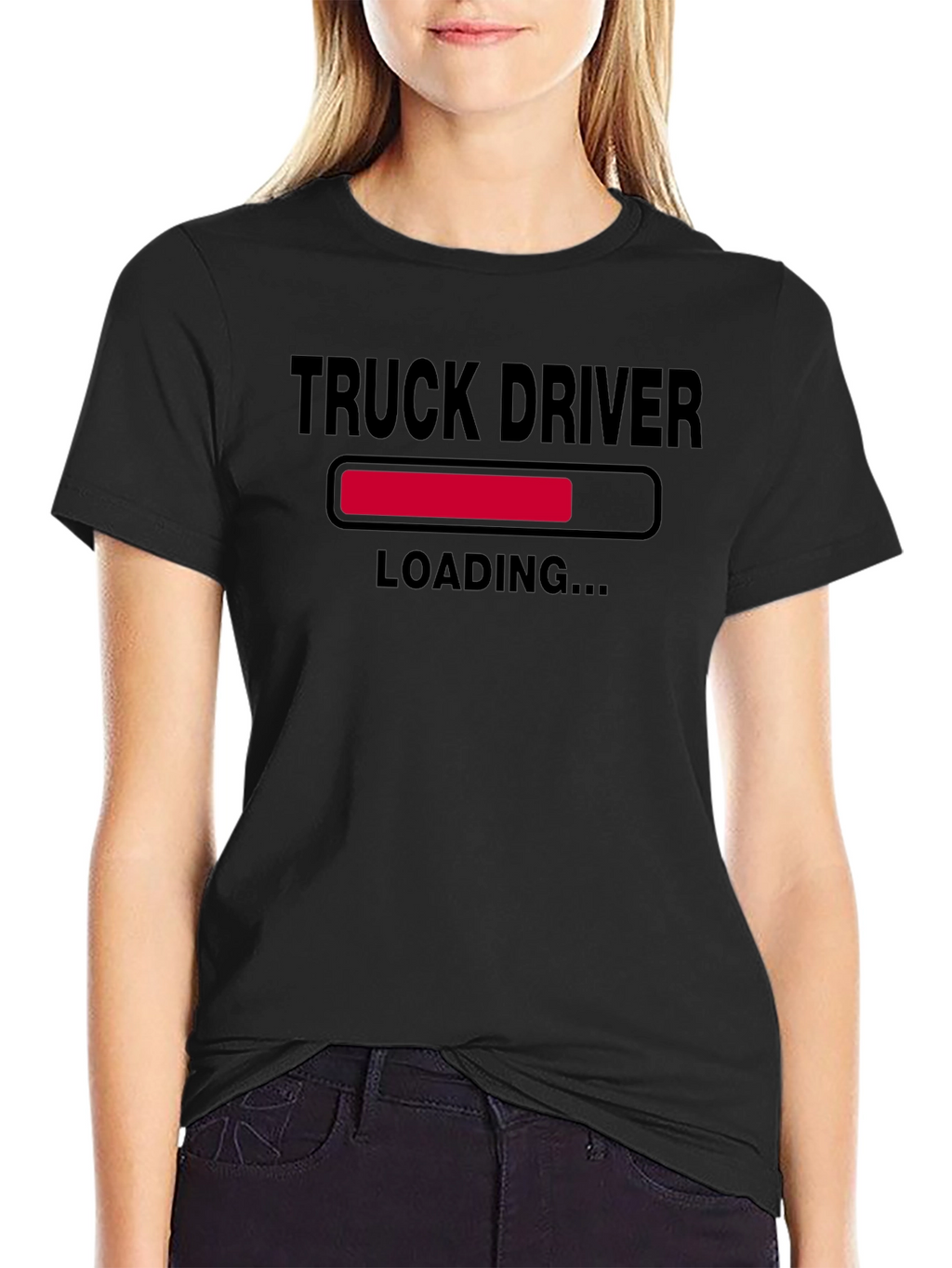 Truck Driver Loading T-Shirt