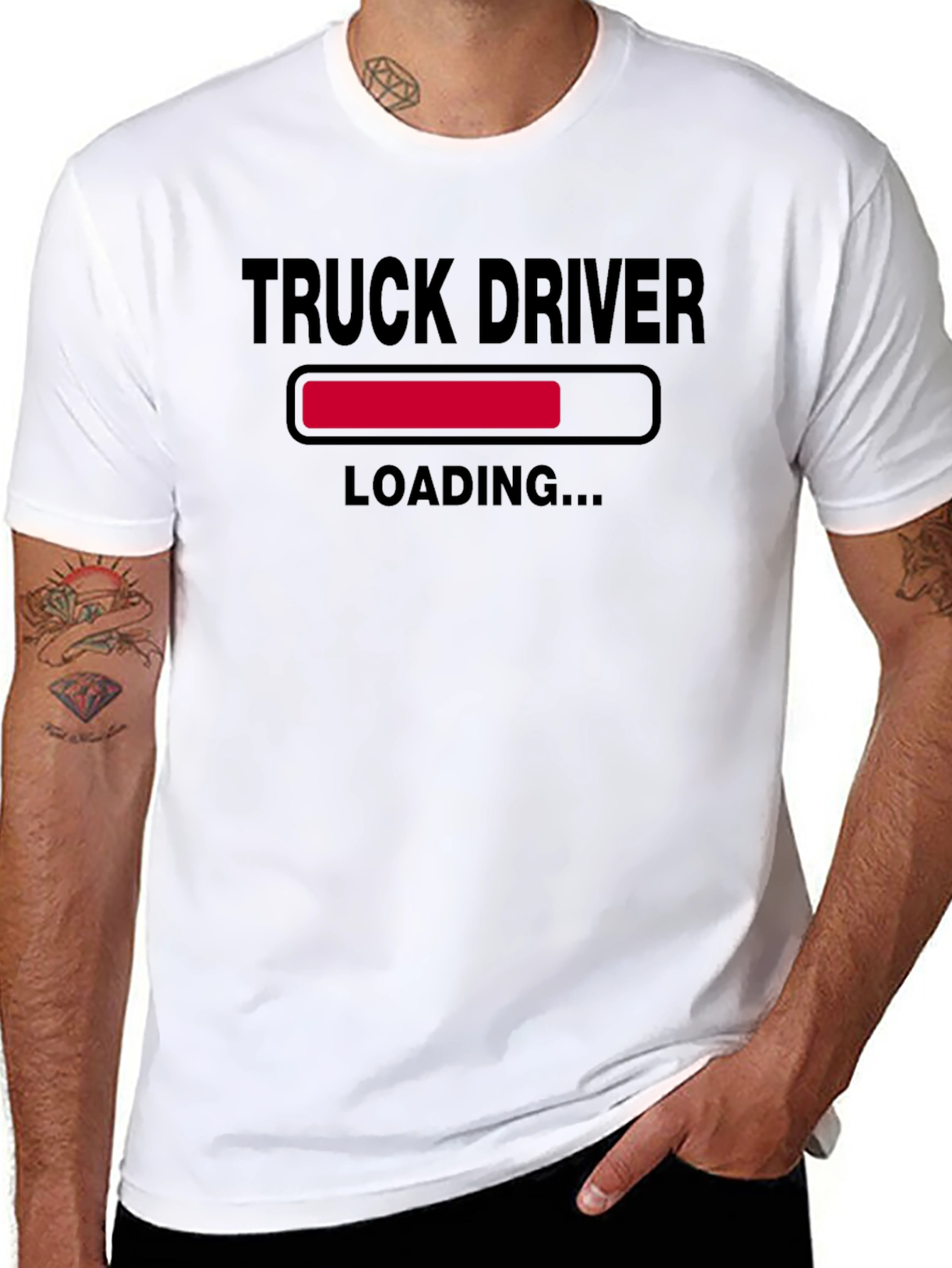 Truck Driver Loading T-Shirt