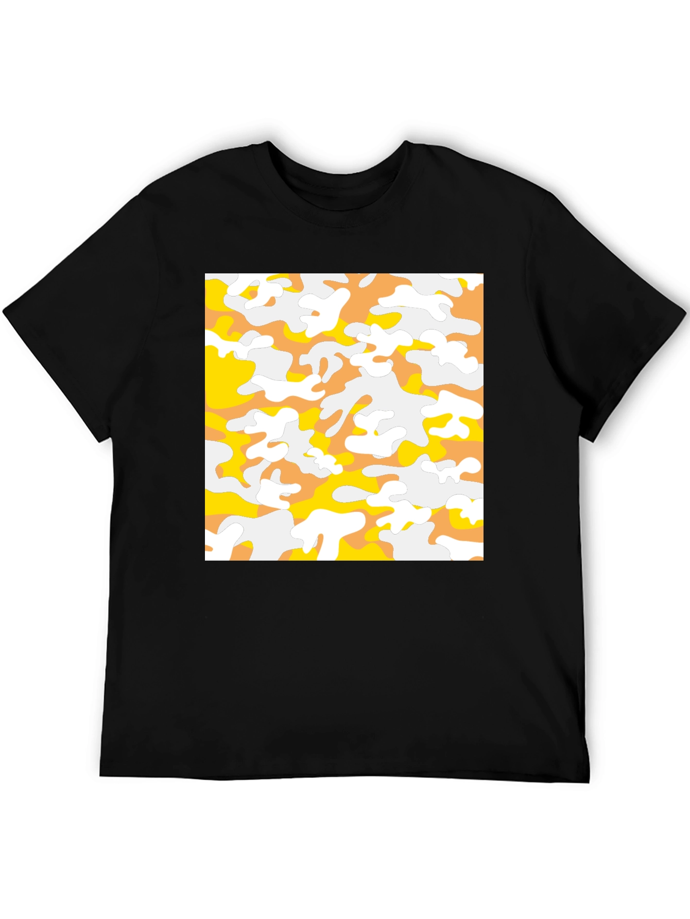 Camouflage Pattern T-Shirt - Casual Wear
