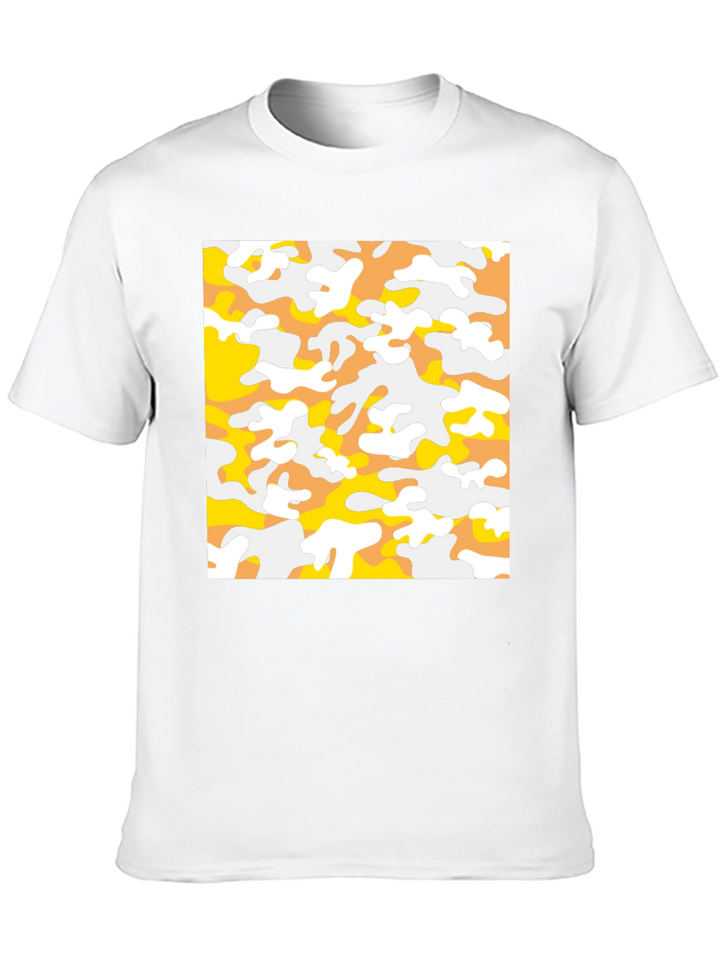 Camouflage Pattern T-Shirt - Casual Wear