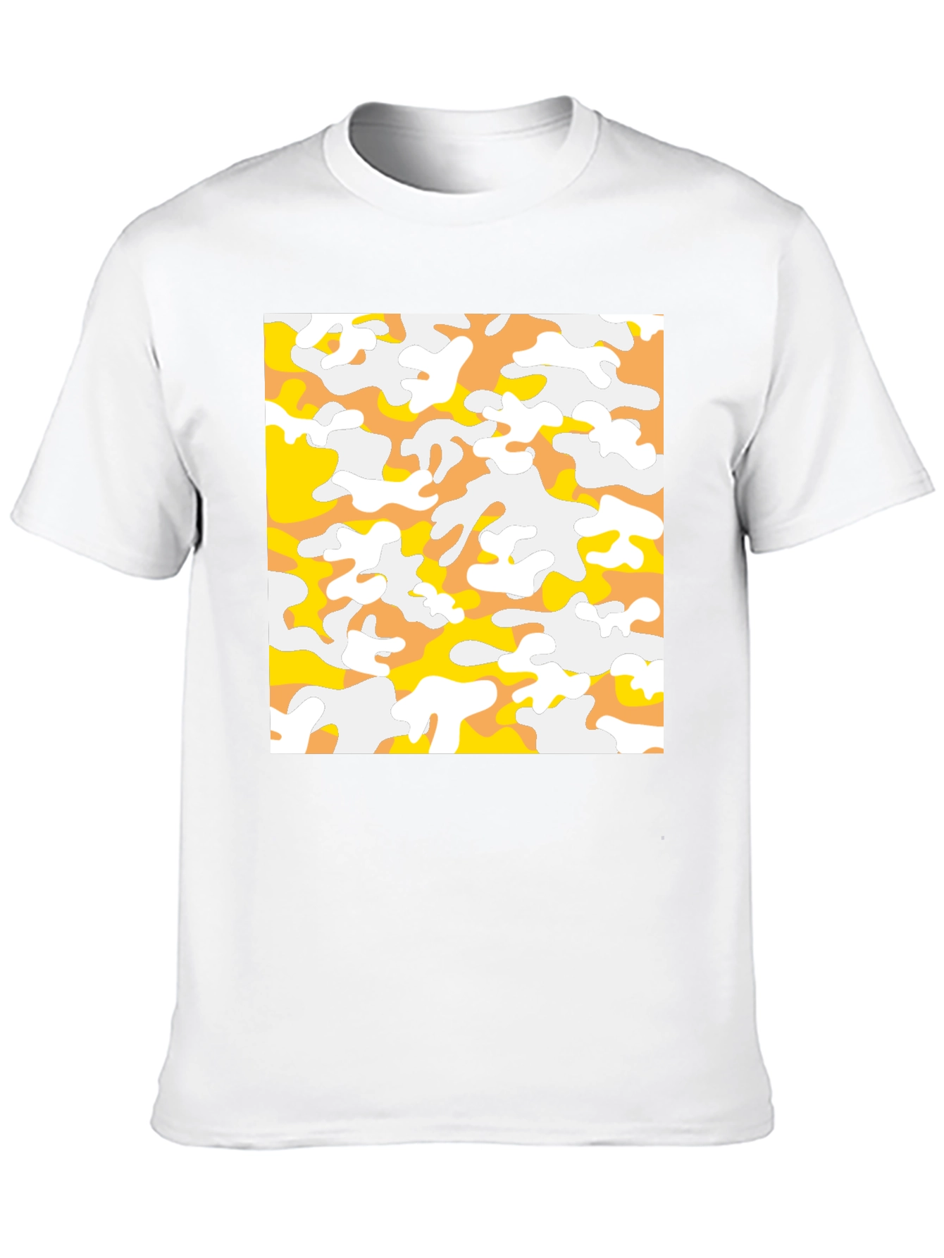 Camouflage Pattern T-Shirt - Casual Wear