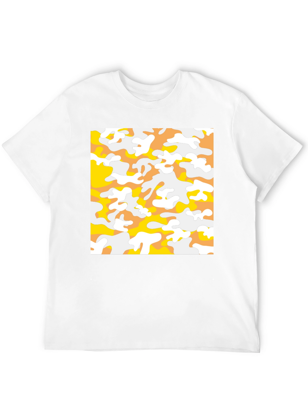 Camouflage Pattern T-Shirt - Casual Wear
