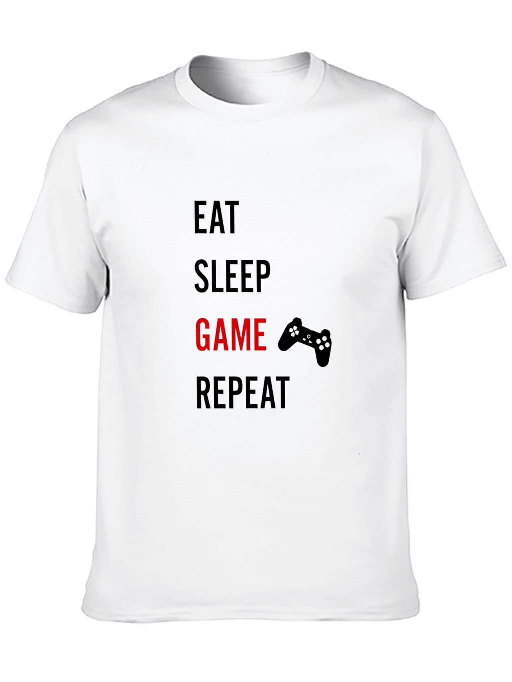 Eat Sleep Game Repeat T-Shirt - Gamer Style