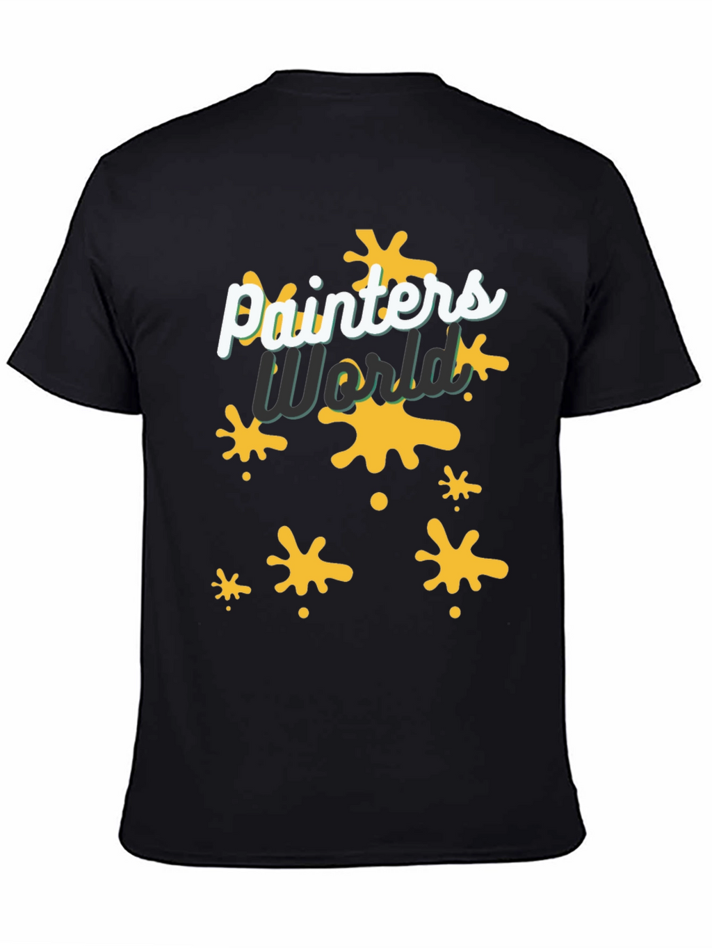 Painters World T-Shirt - Trendy Abstract Design
