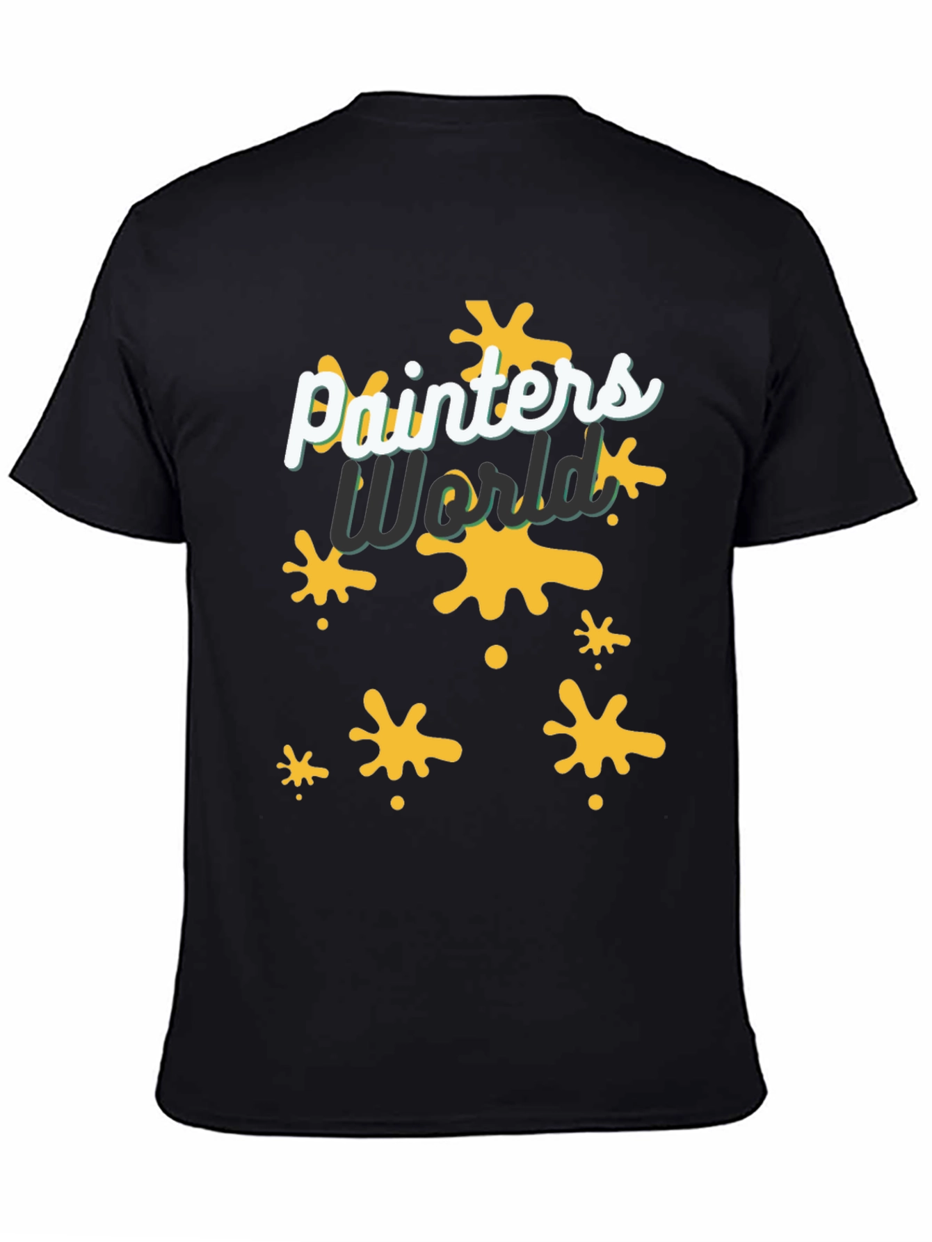 Painters World T-Shirt - Trendy Abstract Design