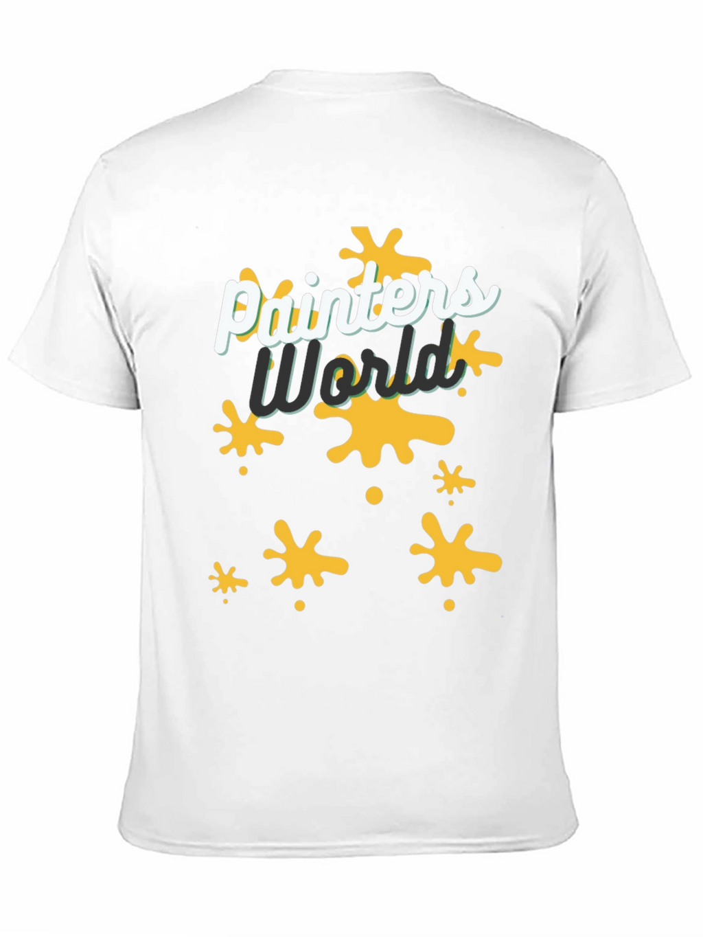 Painters World T-Shirt - Trendy Abstract Design