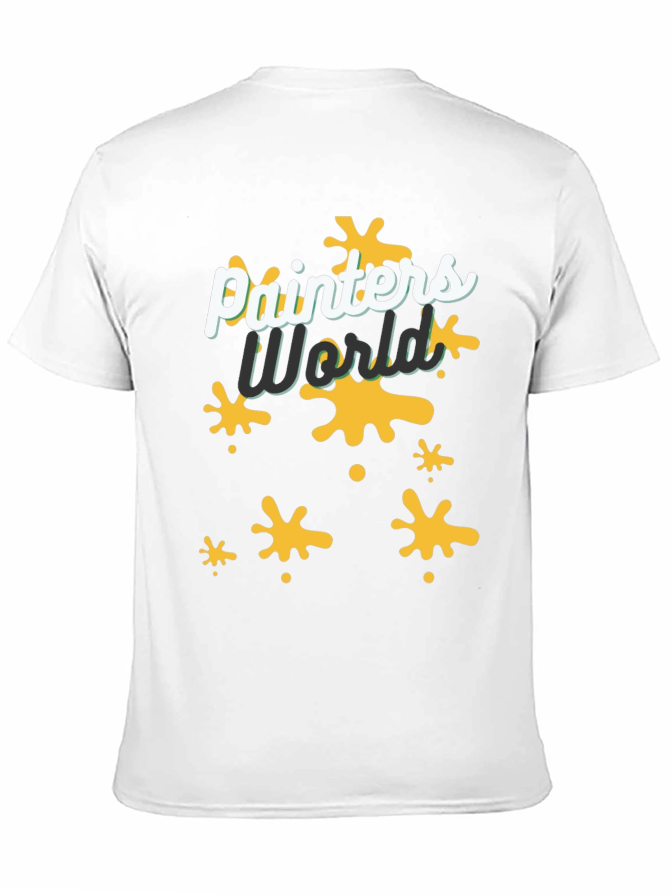 Painters World T-Shirt - Trendy Abstract Design