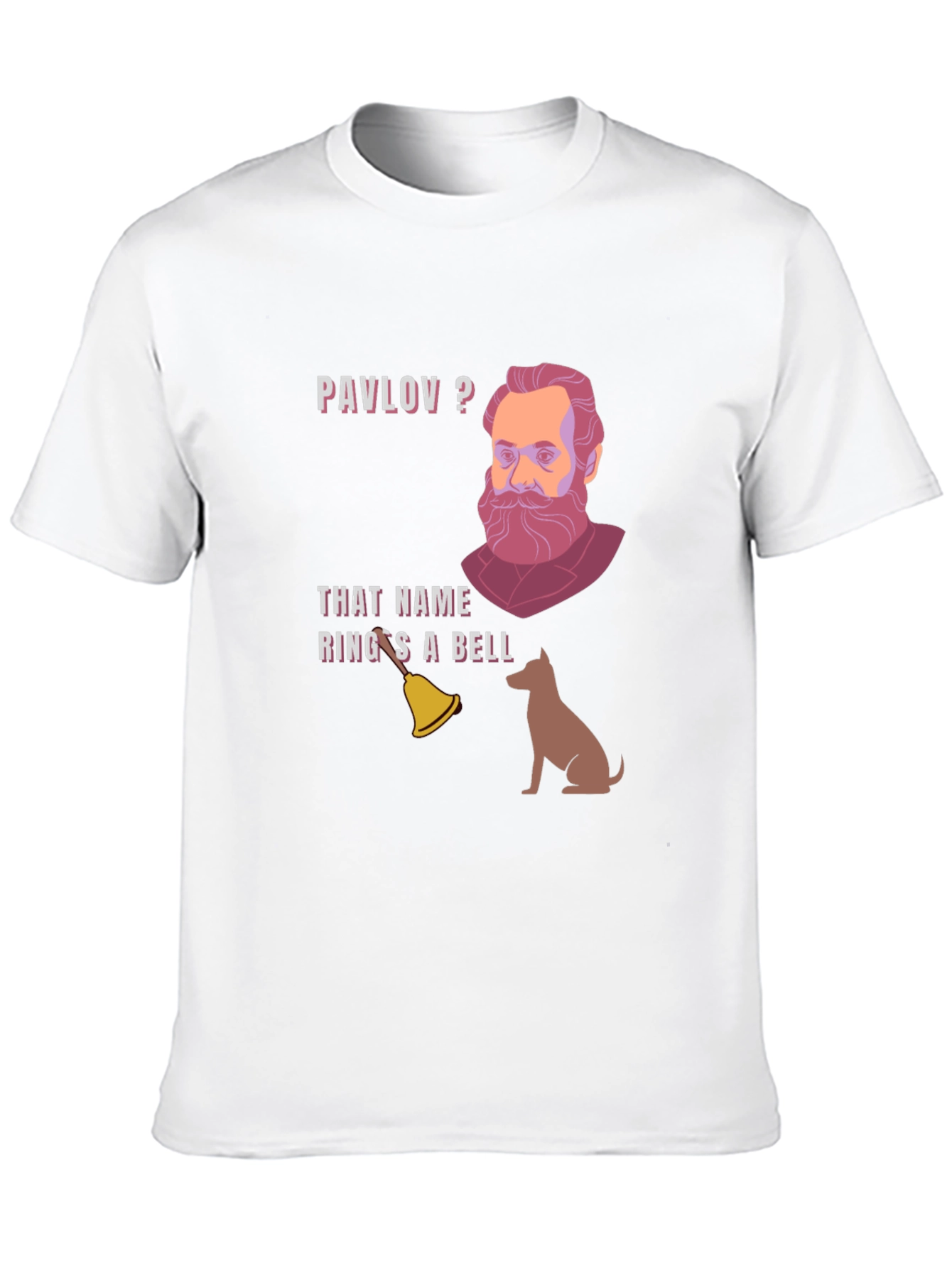 Pavlovs Dog T-Shirt Funny Science Humor Tee