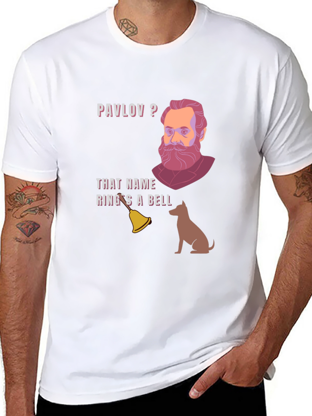 Pavlovs Dog T-Shirt Funny Science Humor Tee