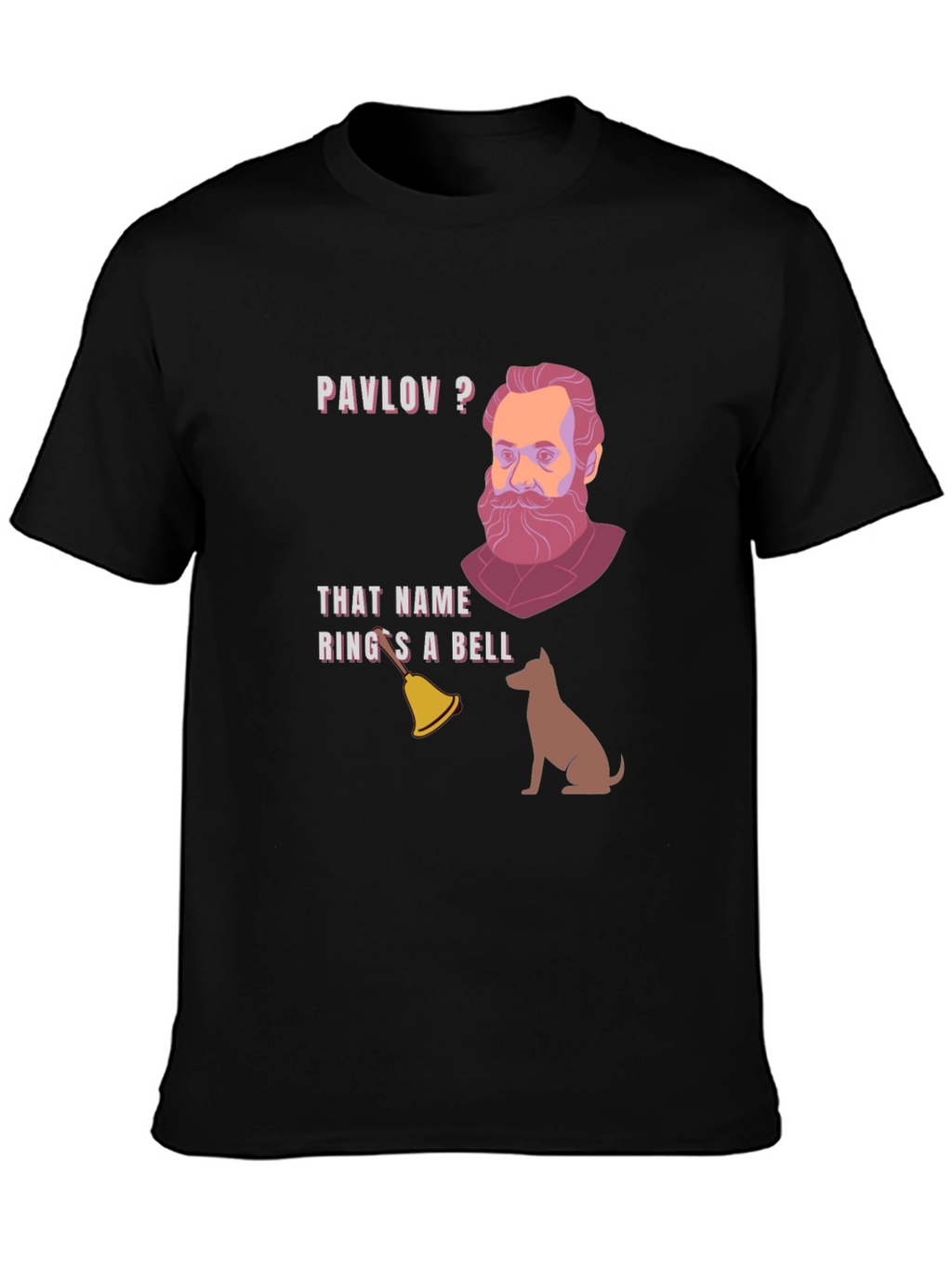 Pavlovs Dog T-Shirt Funny Science Humor Tee