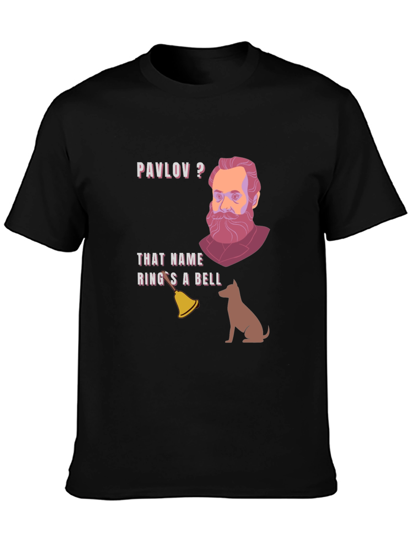 Pavlovs Dog T-Shirt Funny Science Humor Tee