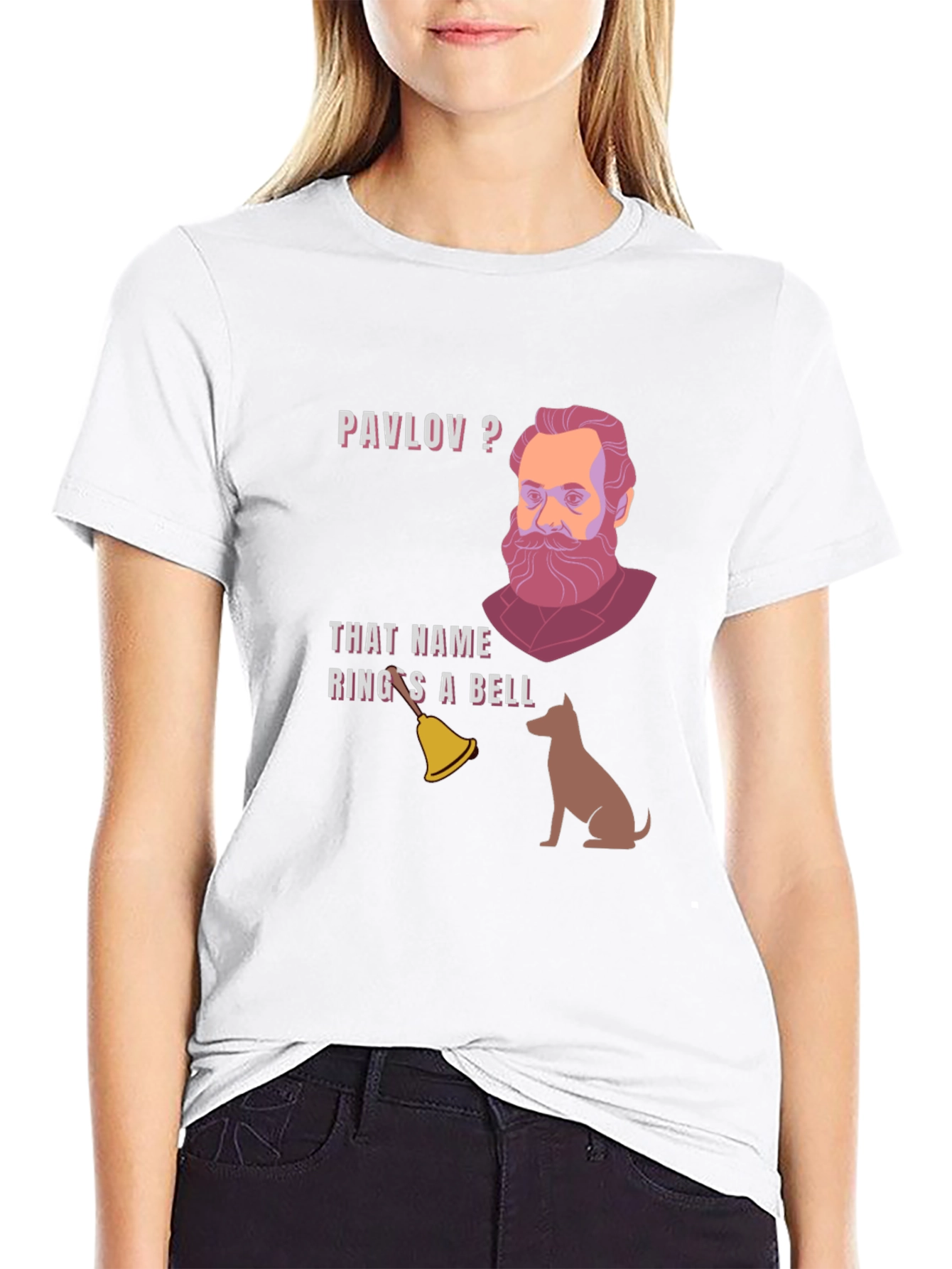 Pavlovs Dog T-Shirt Funny Science Humor Tee