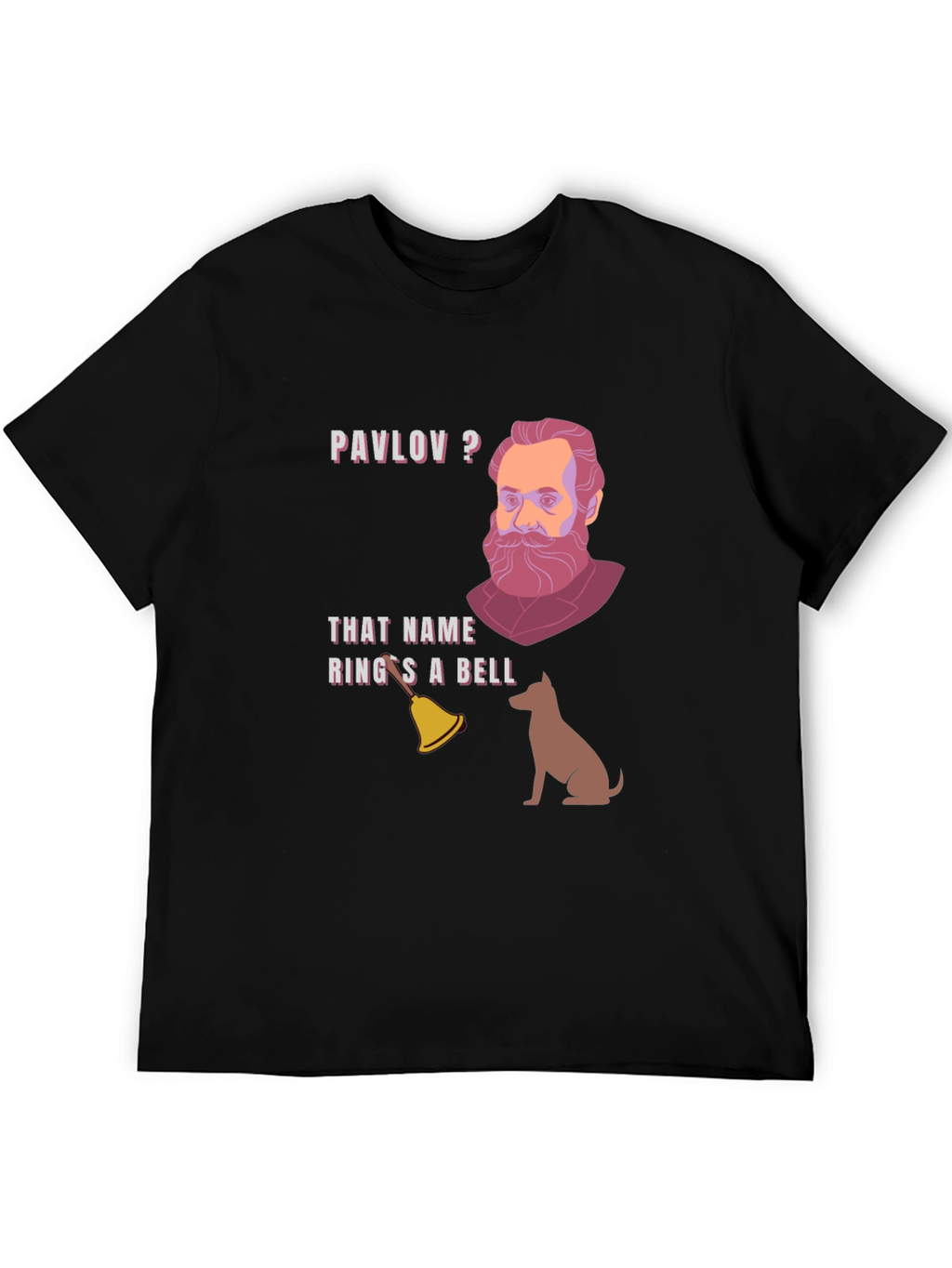 Pavlovs Dog T-Shirt Funny Science Humor Tee