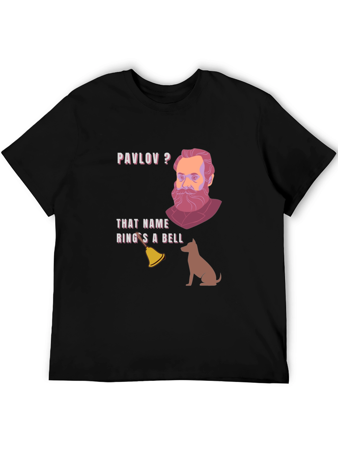 Pavlovs Dog T-Shirt Funny Science Humor Tee