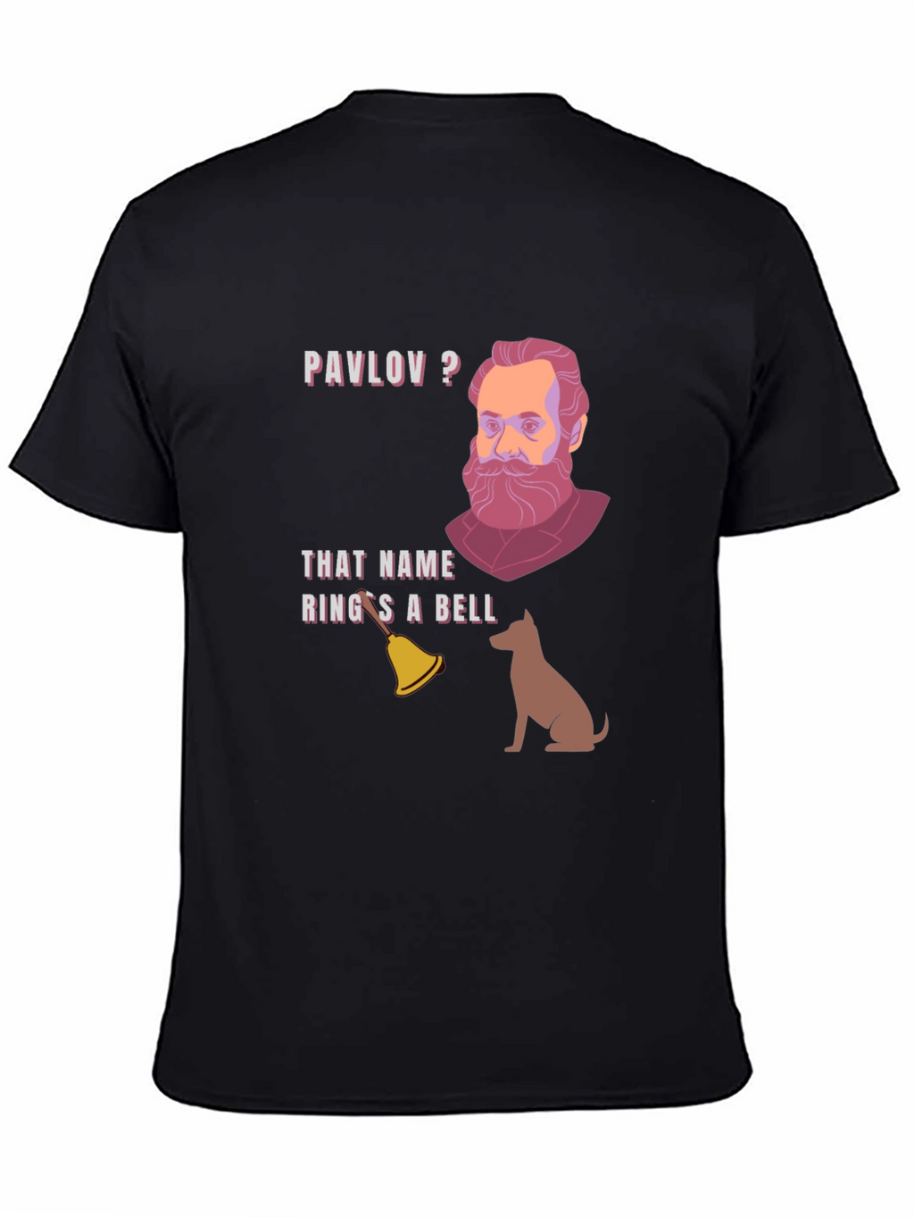 Pavlovs Dog T-Shirt Funny Science Humor Tee