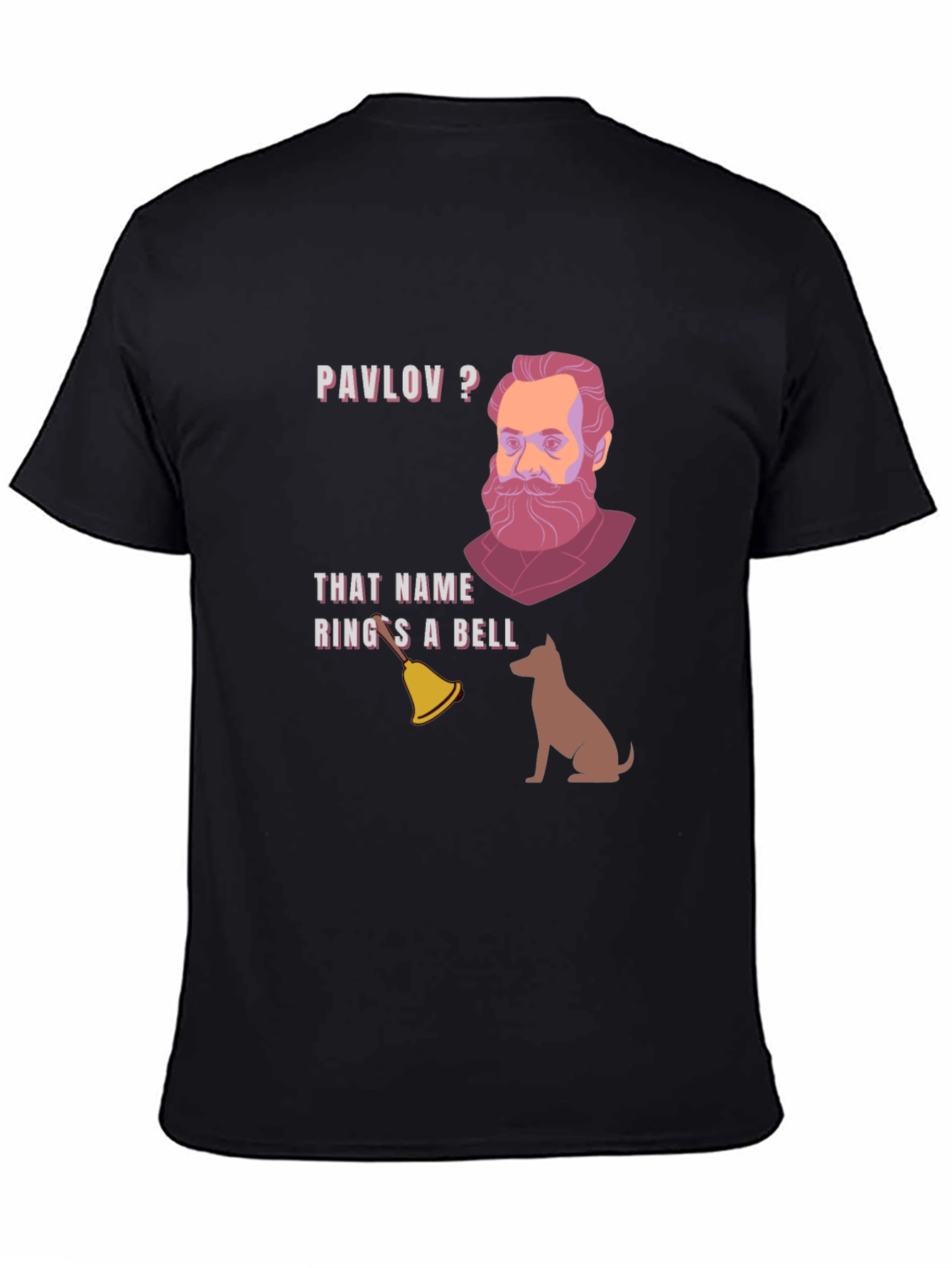 Pavlovs Dog T-Shirt Funny Science Humor Tee