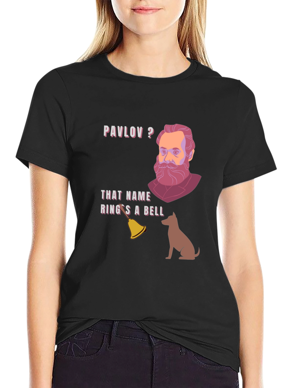 Pavlovs Dog T-Shirt Funny Science Humor Tee