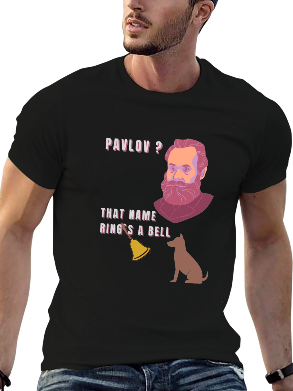 Pavlovs Dog T-Shirt Funny Science Humor Tee